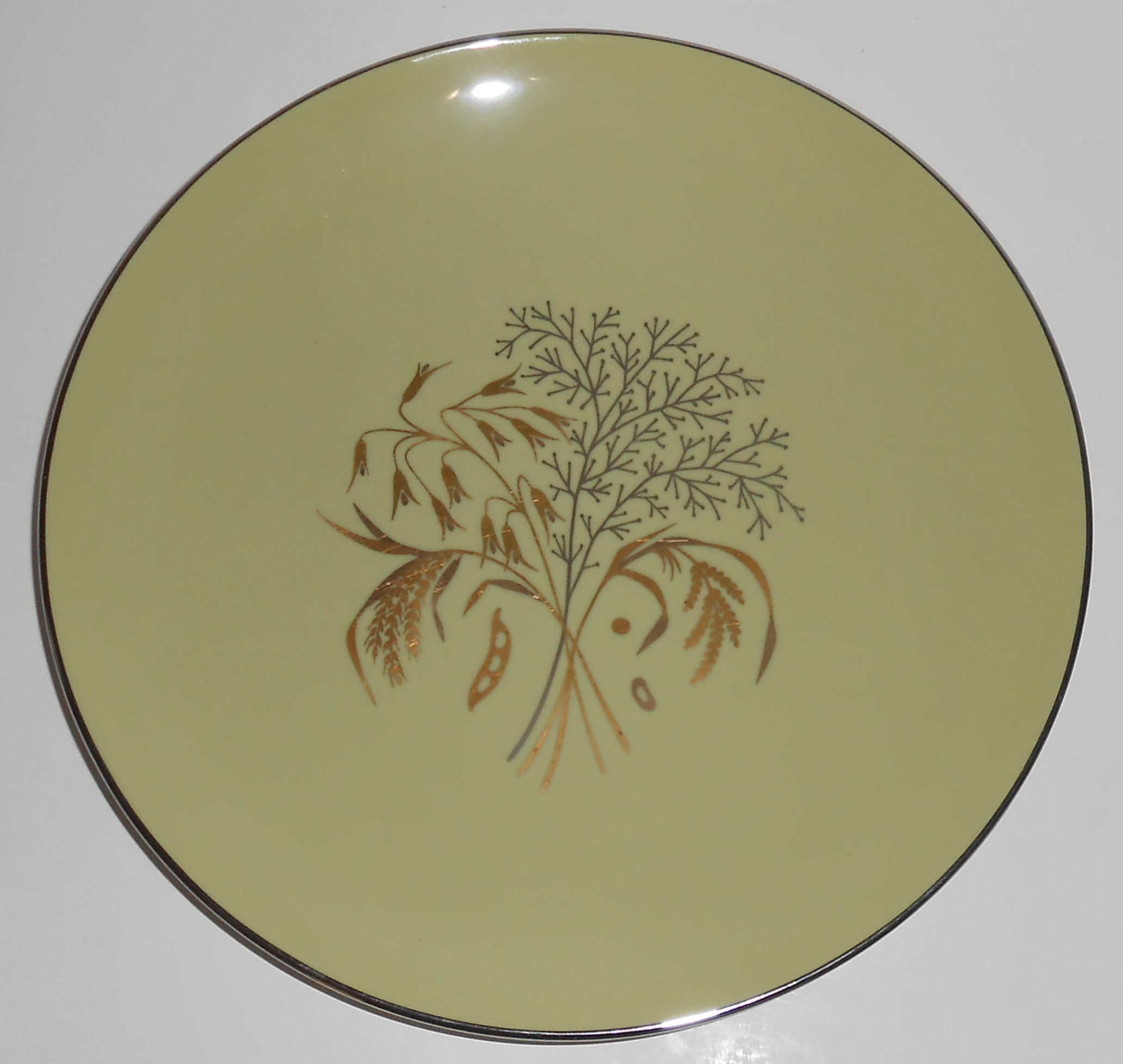 Franciscan Pottery China Willow Bouquet Salad Plate