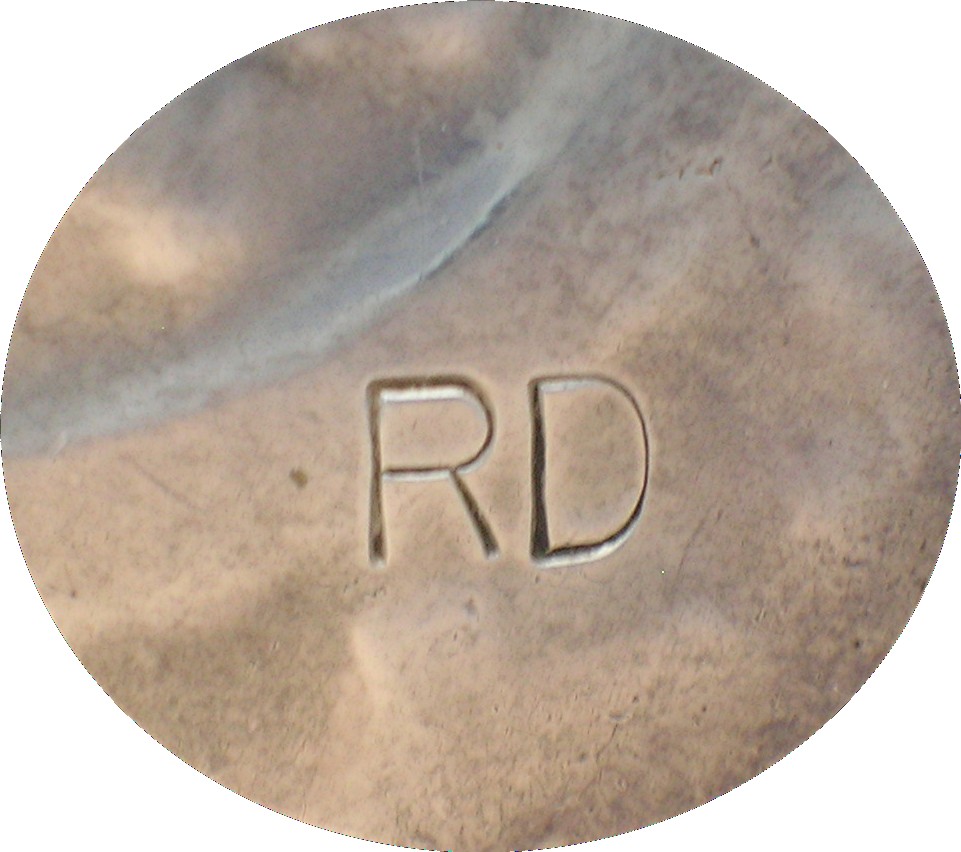 Native American Sterling Silver ROSE CASTLLO DRAPER Pin