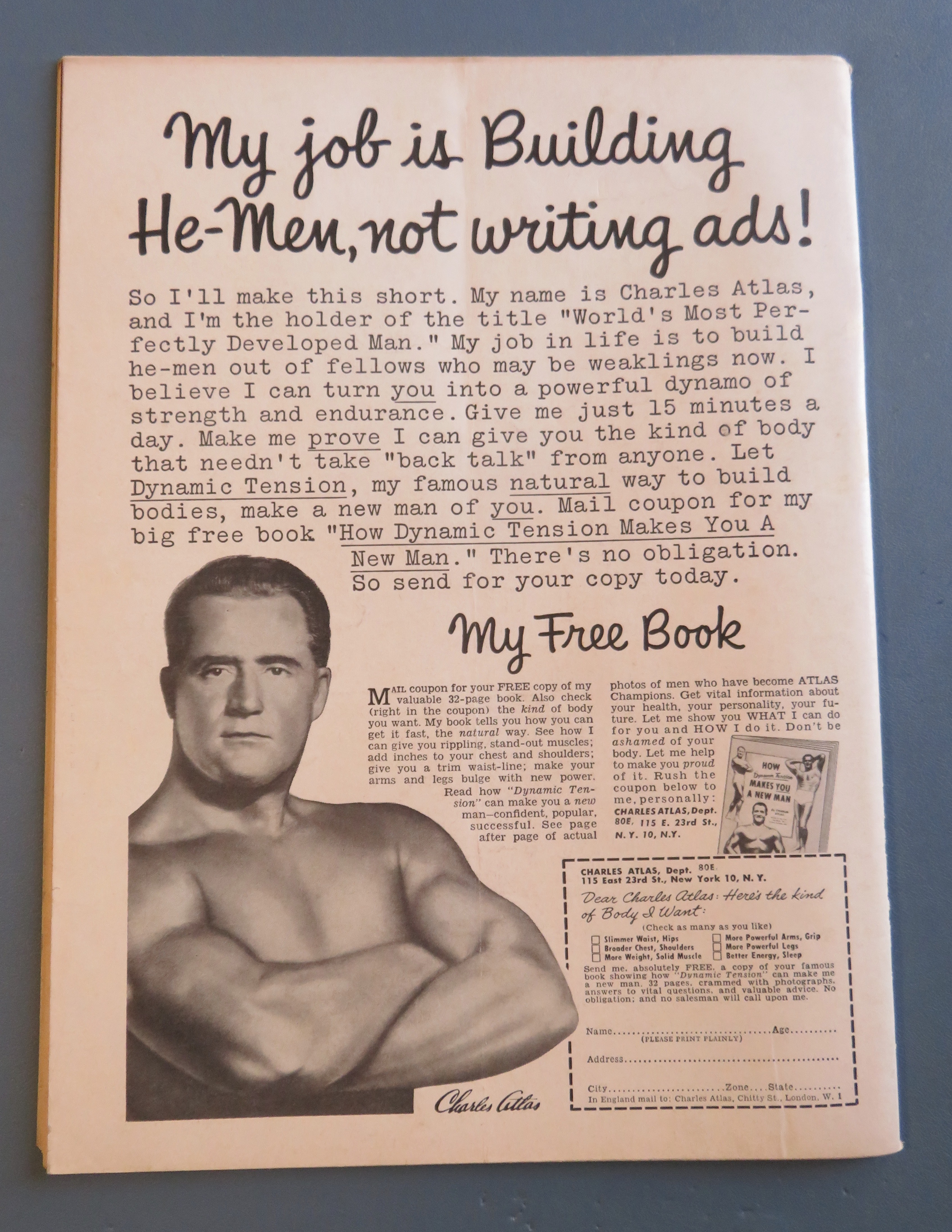 The Ring Magazine May 1964 I Predict By Cassius Clay