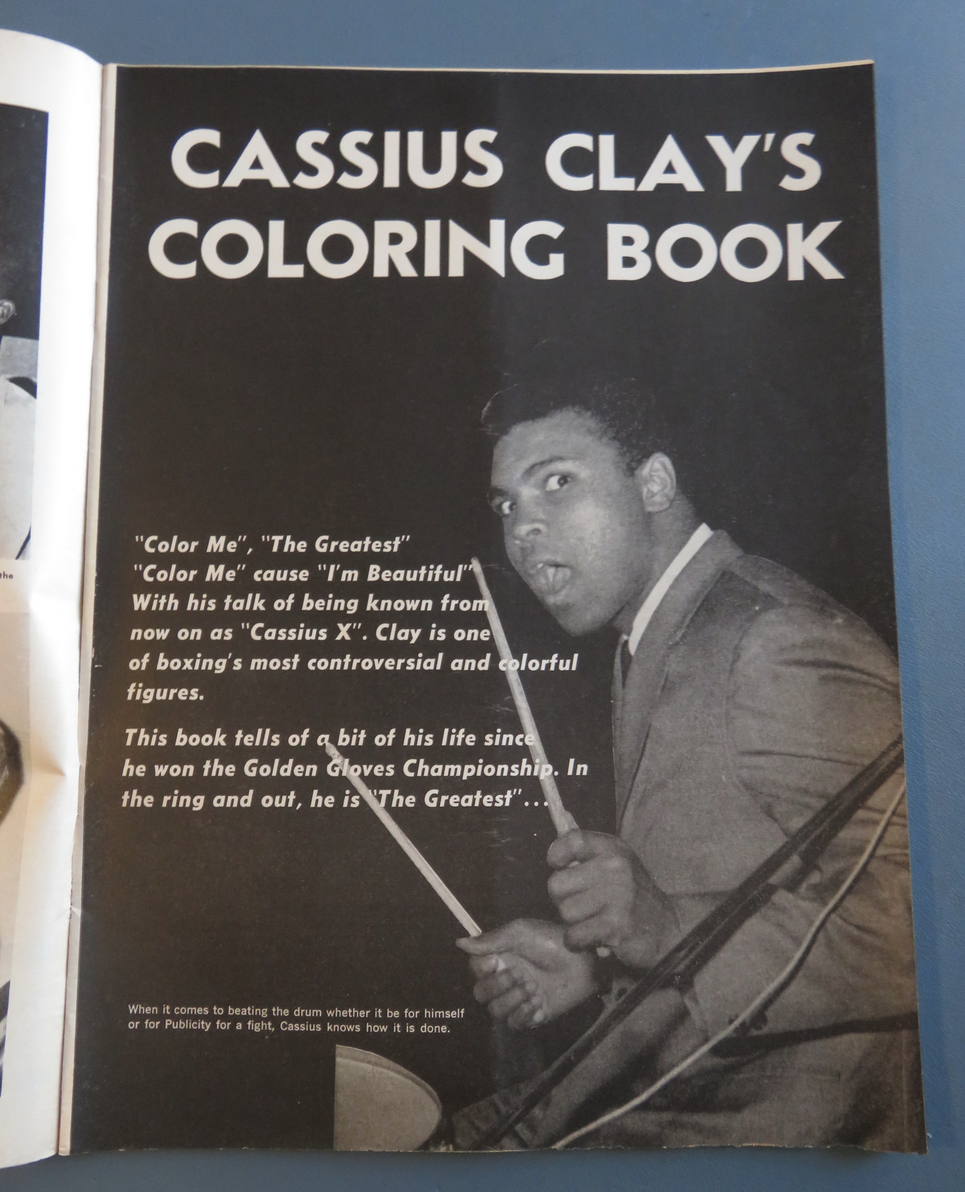 The Ring Magazine May 1964 I Predict By Cassius Clay