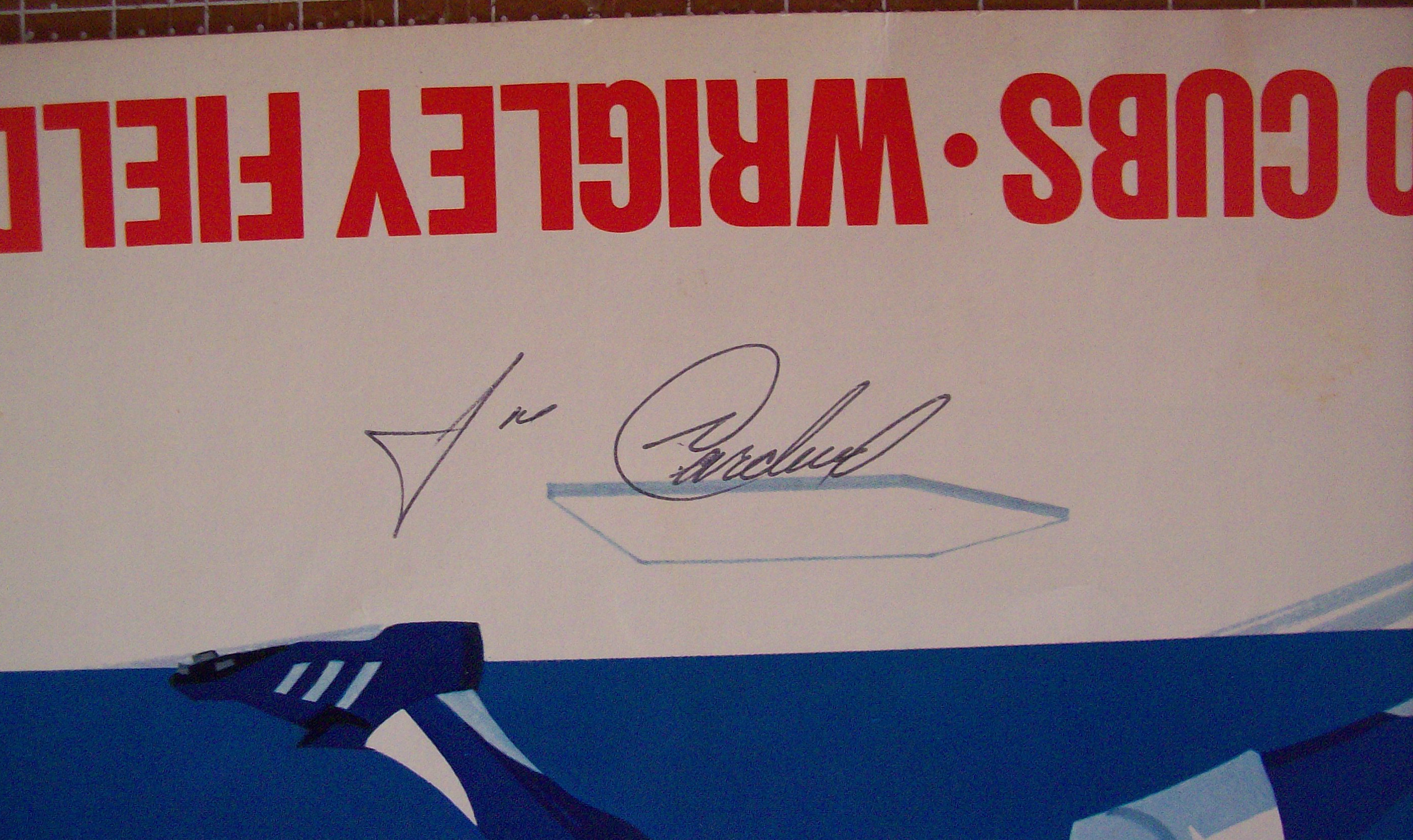 Chicago Cubs Official Program 1978 Signed