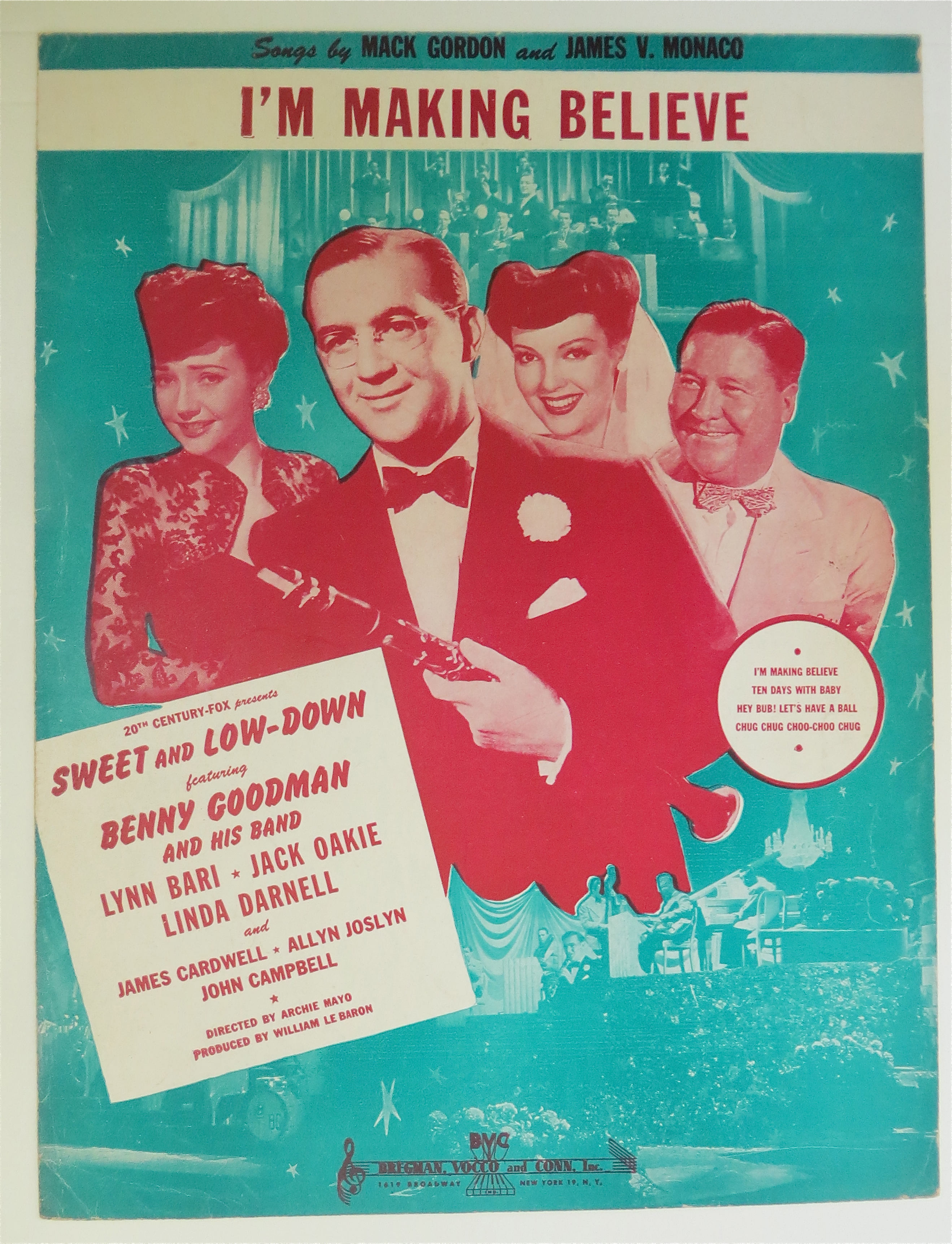 1944 I'm Making Believe with Benny Goodman