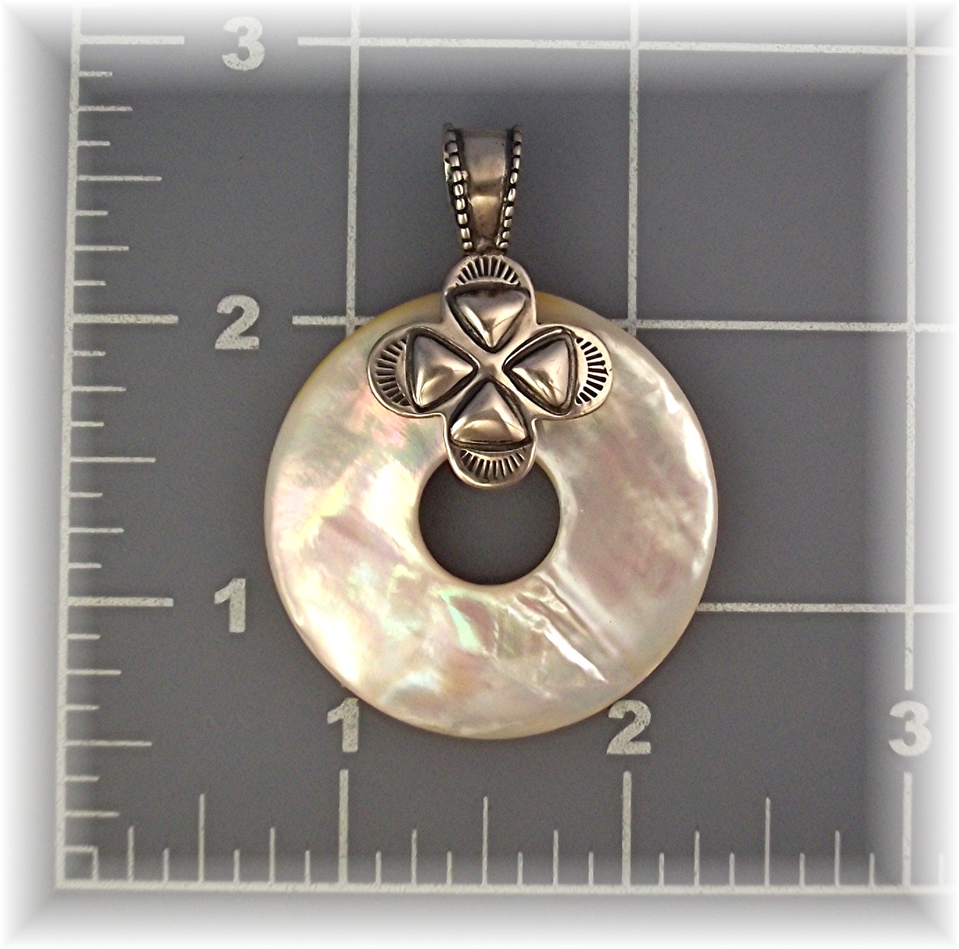 Pendant Sterling Silver mother Of Pearl