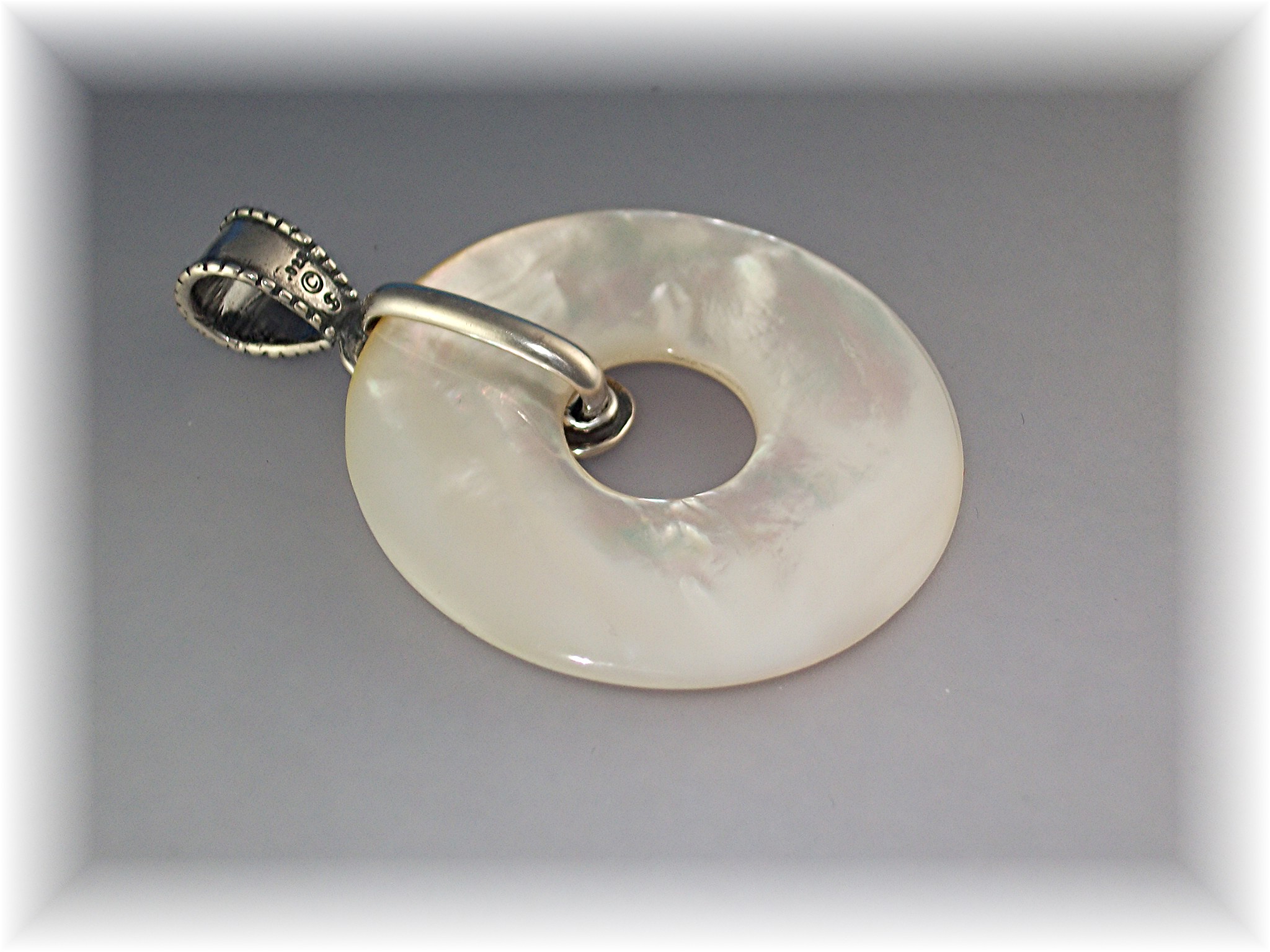 Pendant Sterling Silver mother Of Pearl