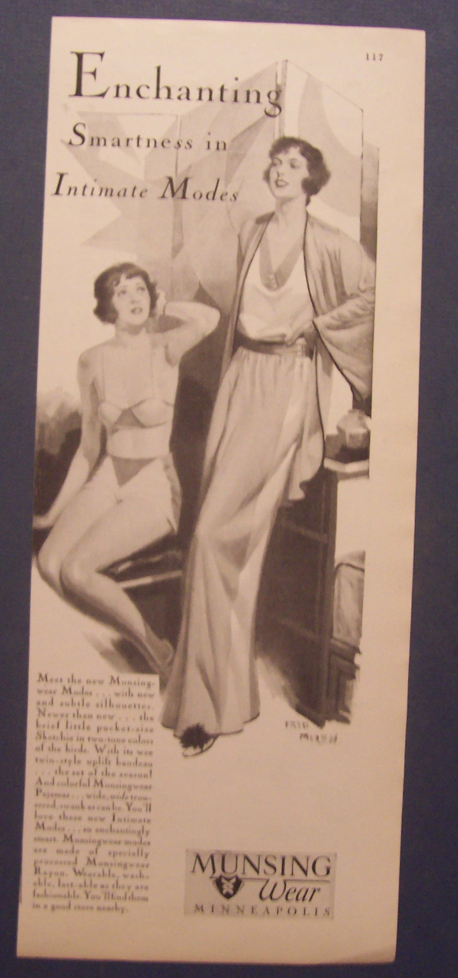 1931 Munsingwear Modes