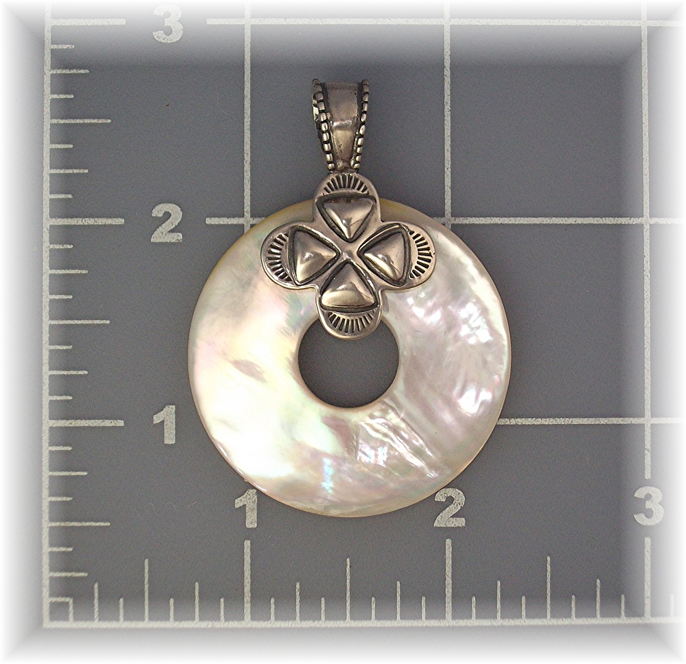 Pendant Sterling Silver mother Of Pearl