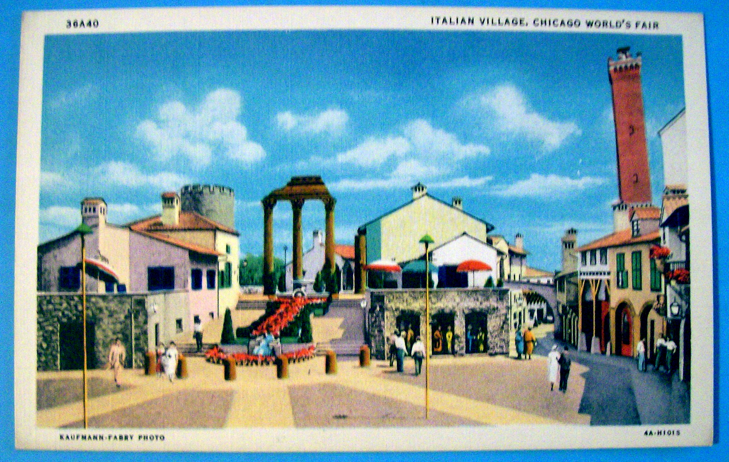 Italian Village Postcard (Chicago World's Fair)