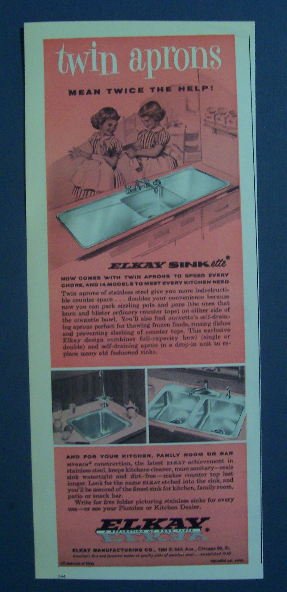 1959 Elkay Sinks