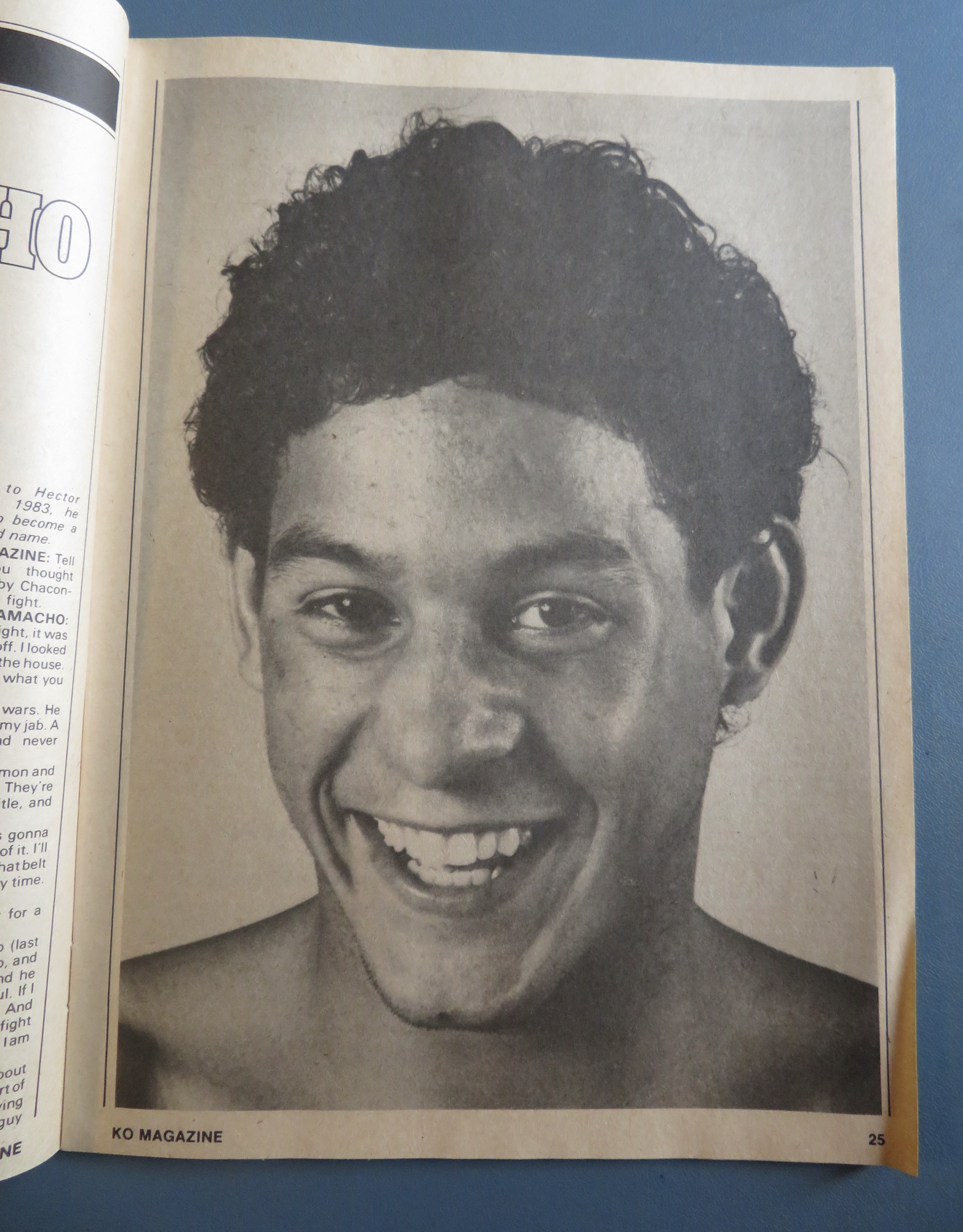 KO (Knock Out) Magazine May 1983 Hector Camacho