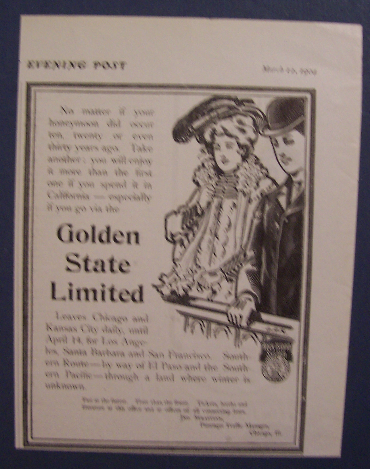 1904  Golden  State  Limited