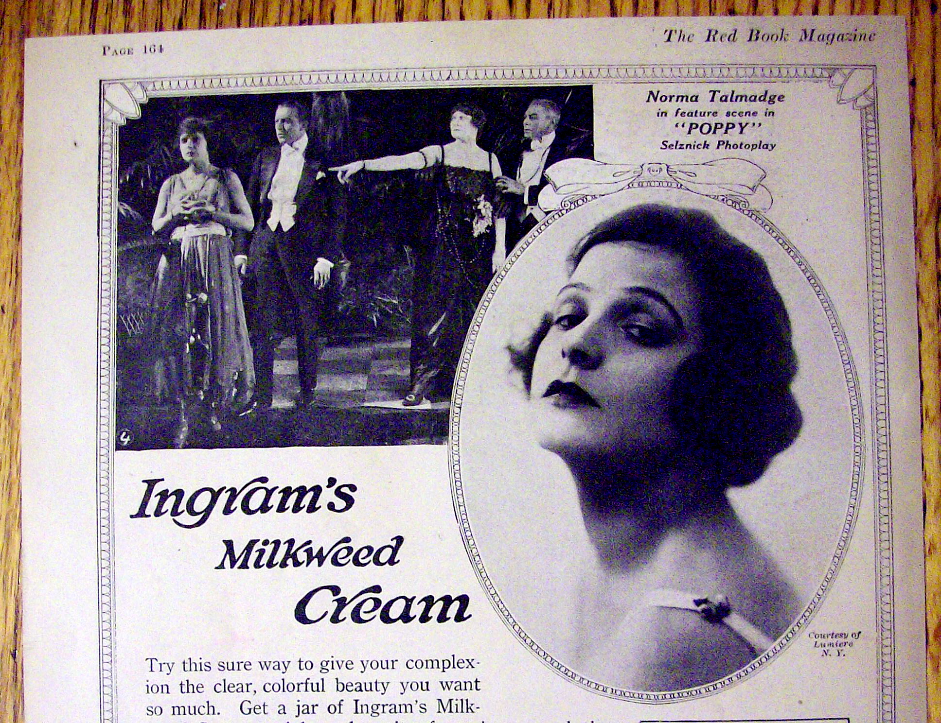 1918 Ingram's Milkweed Cream with Norma Talmadge