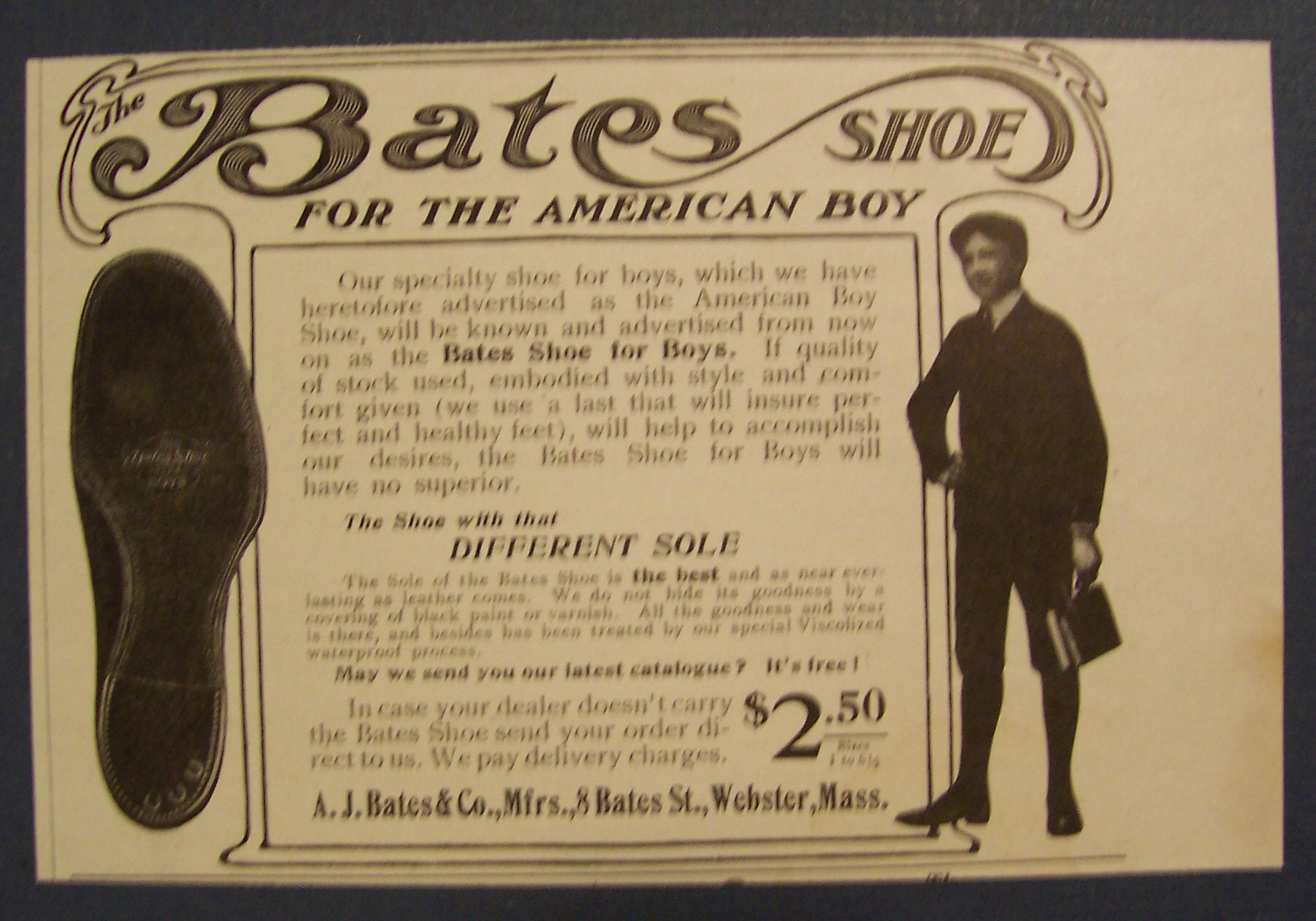 1904  Bates  Shoes