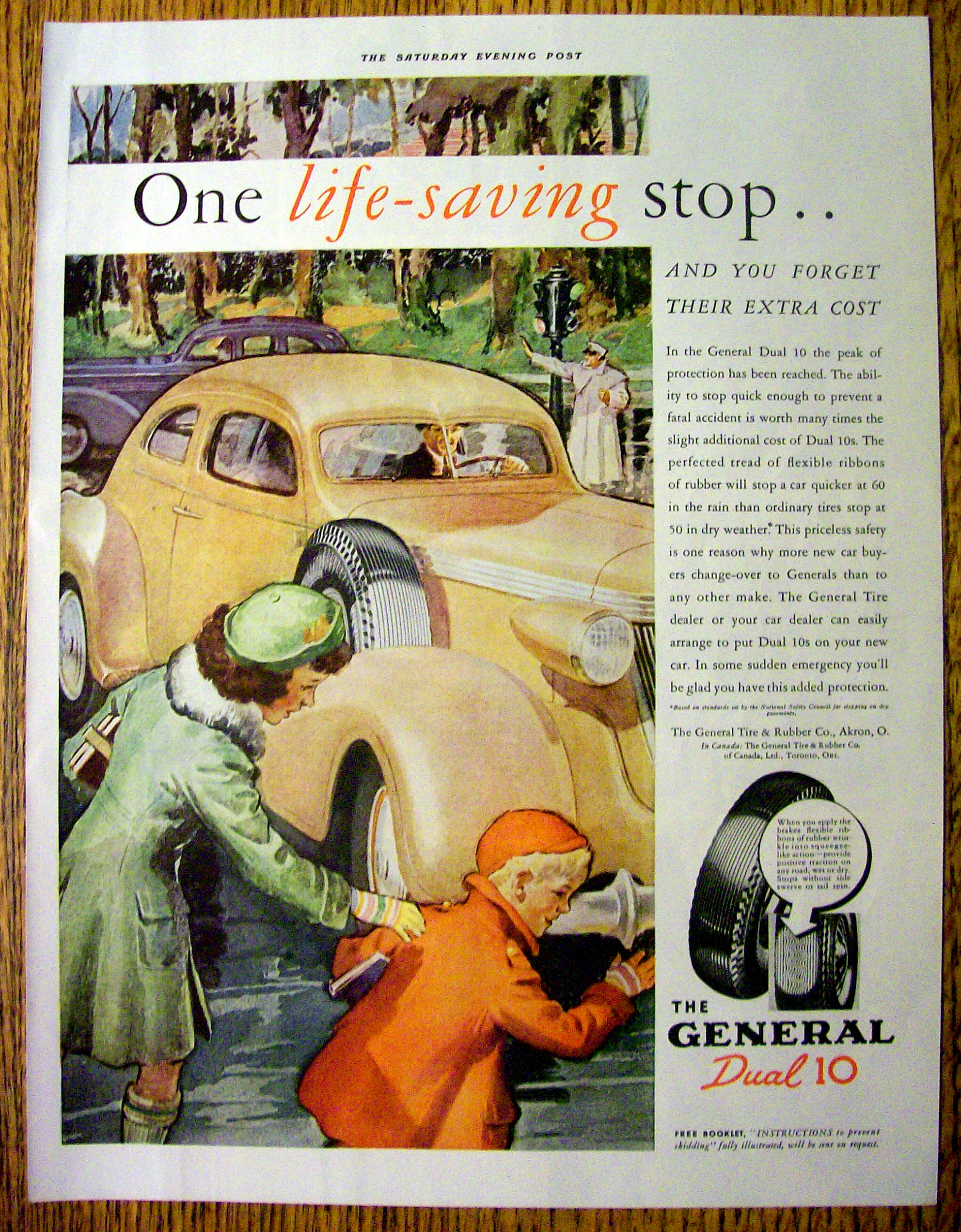1937 General Dual 10 Tires