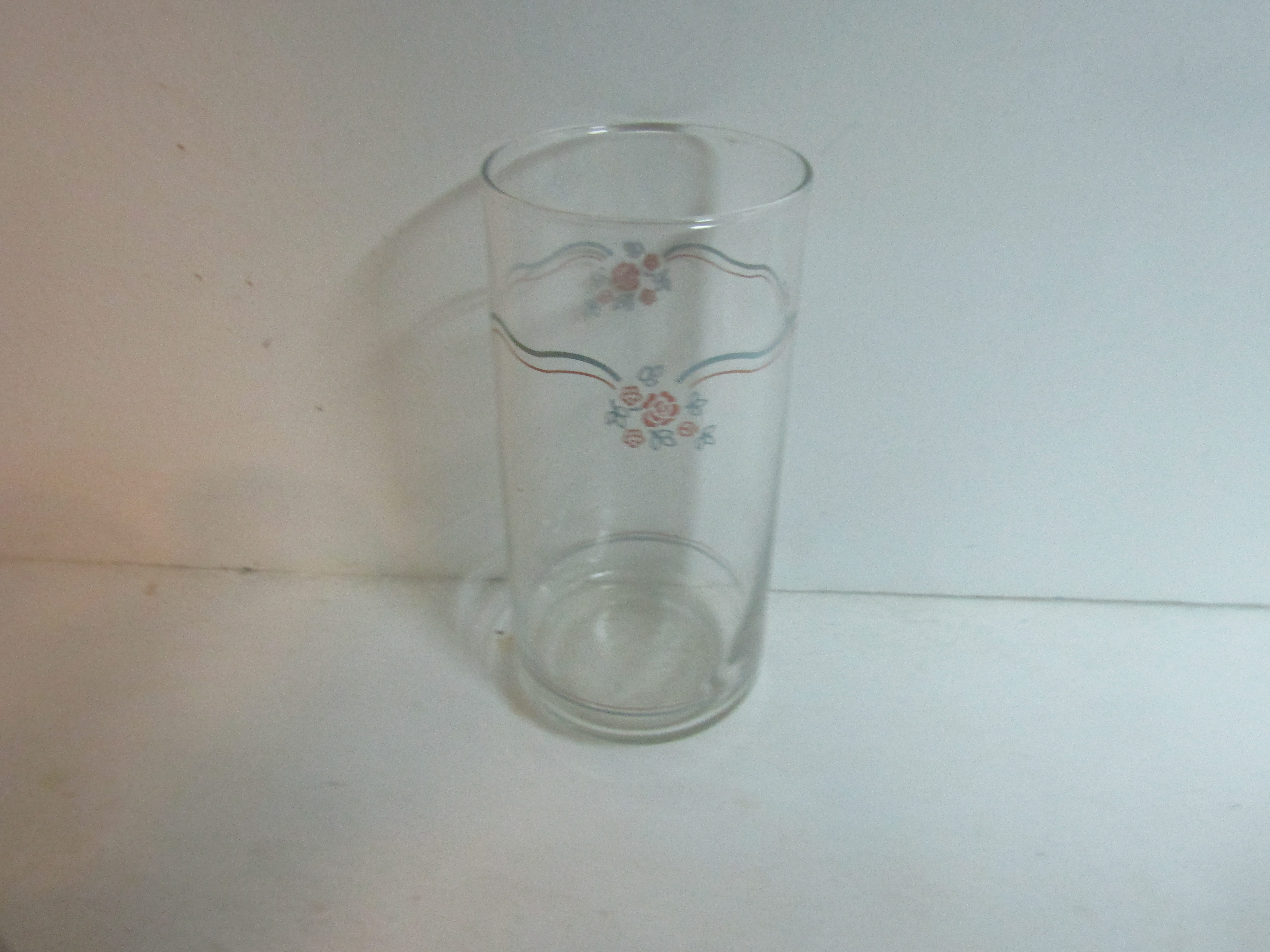 Vintage English Breakfast 16 oz. Drinking Glass
