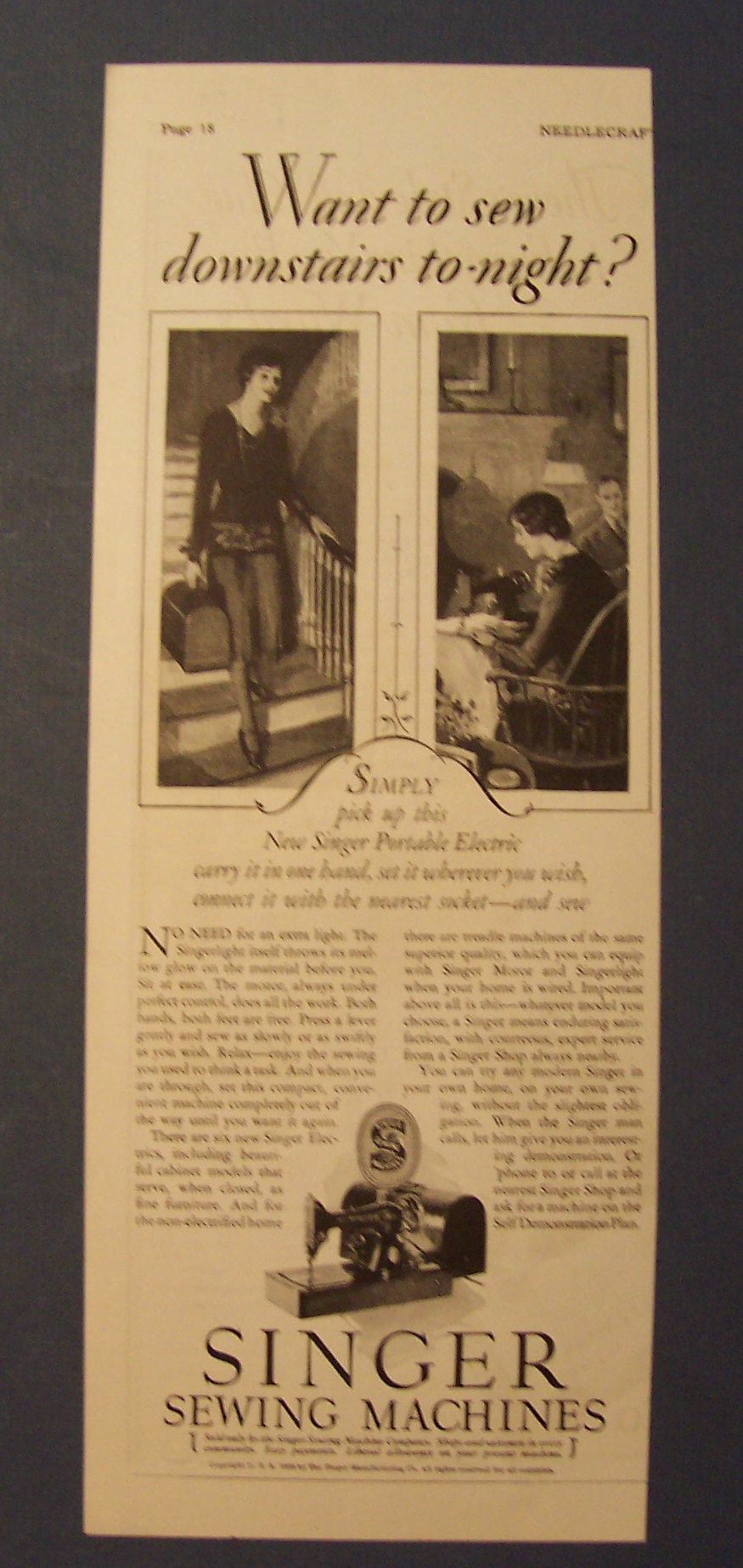 1928 Singer Sewing Machines