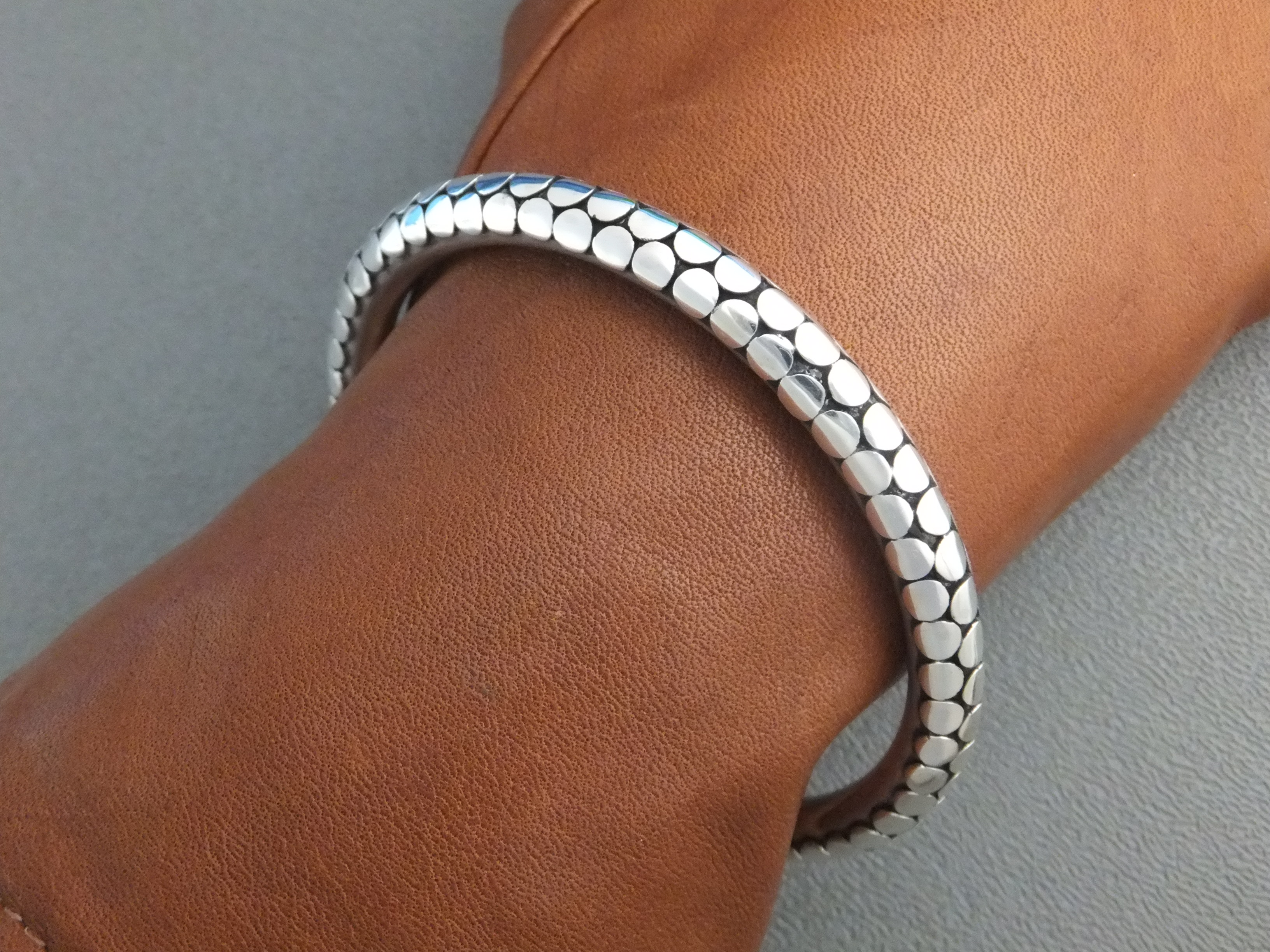 Bracelet Sterling Silver Bali John Hardy Look Dots