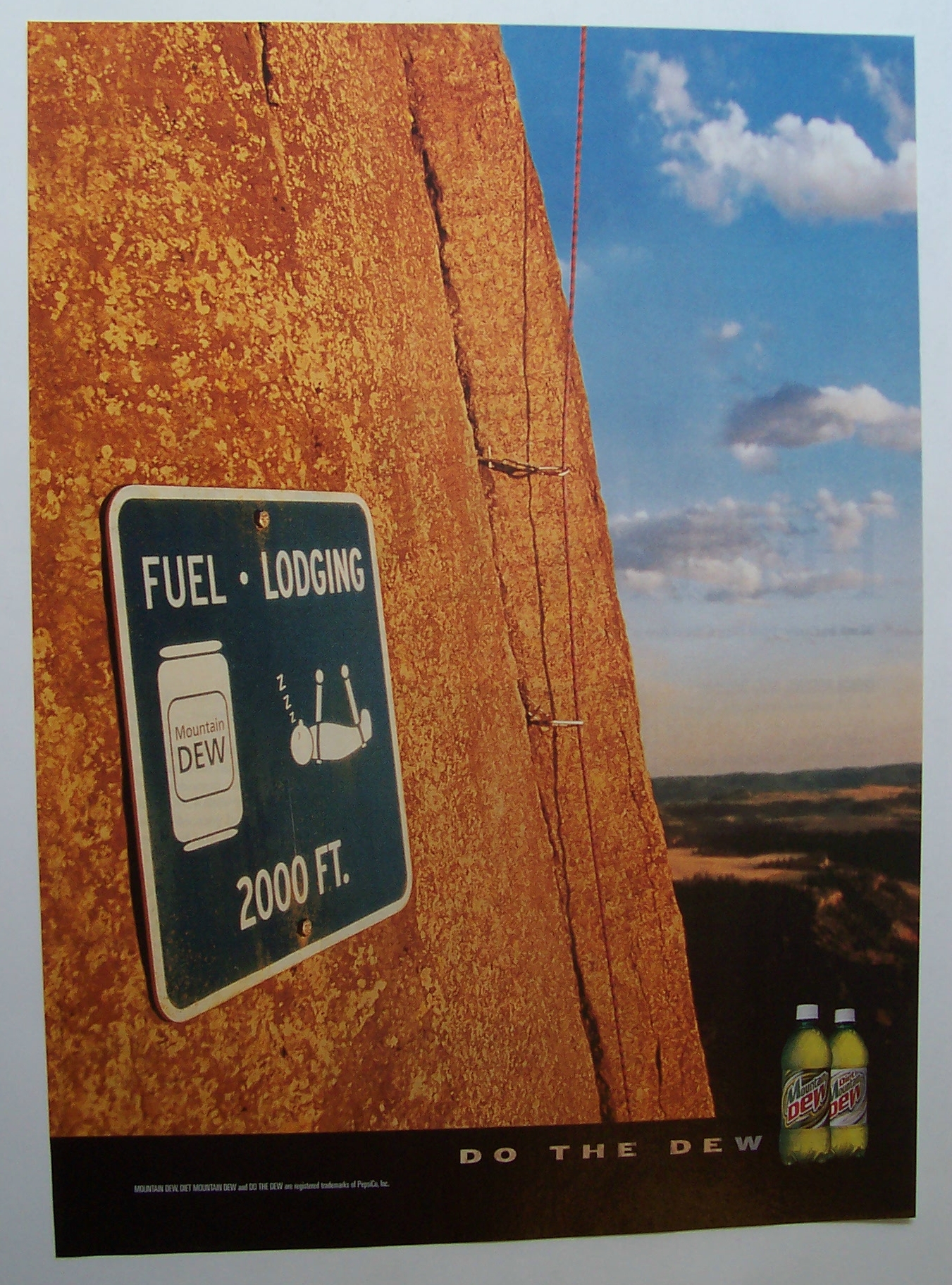 Vintage Ad: 2000  Mountain  Dew