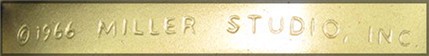 Cherub Angel Wall Plaques, 1966 Miller Studio