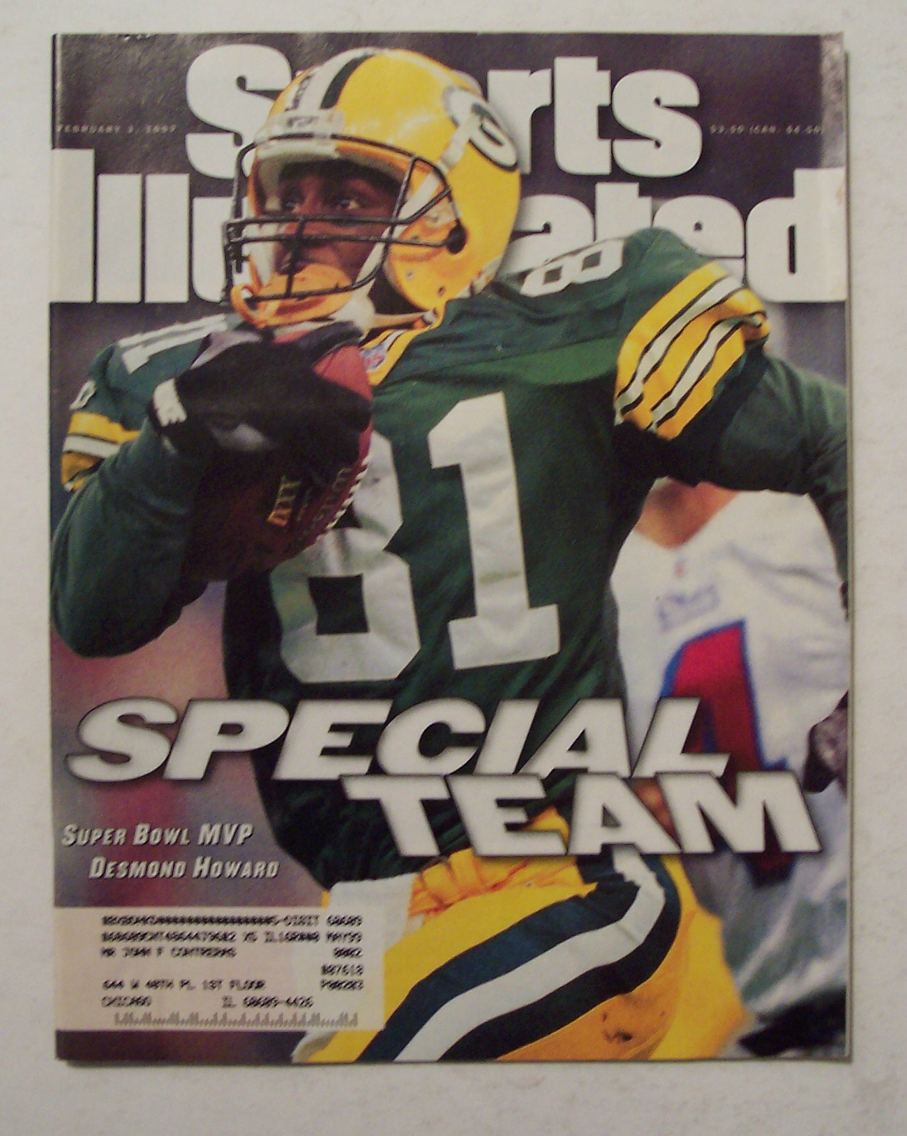 Sports Illustrated Magazine-February 3, 1997-Desmond