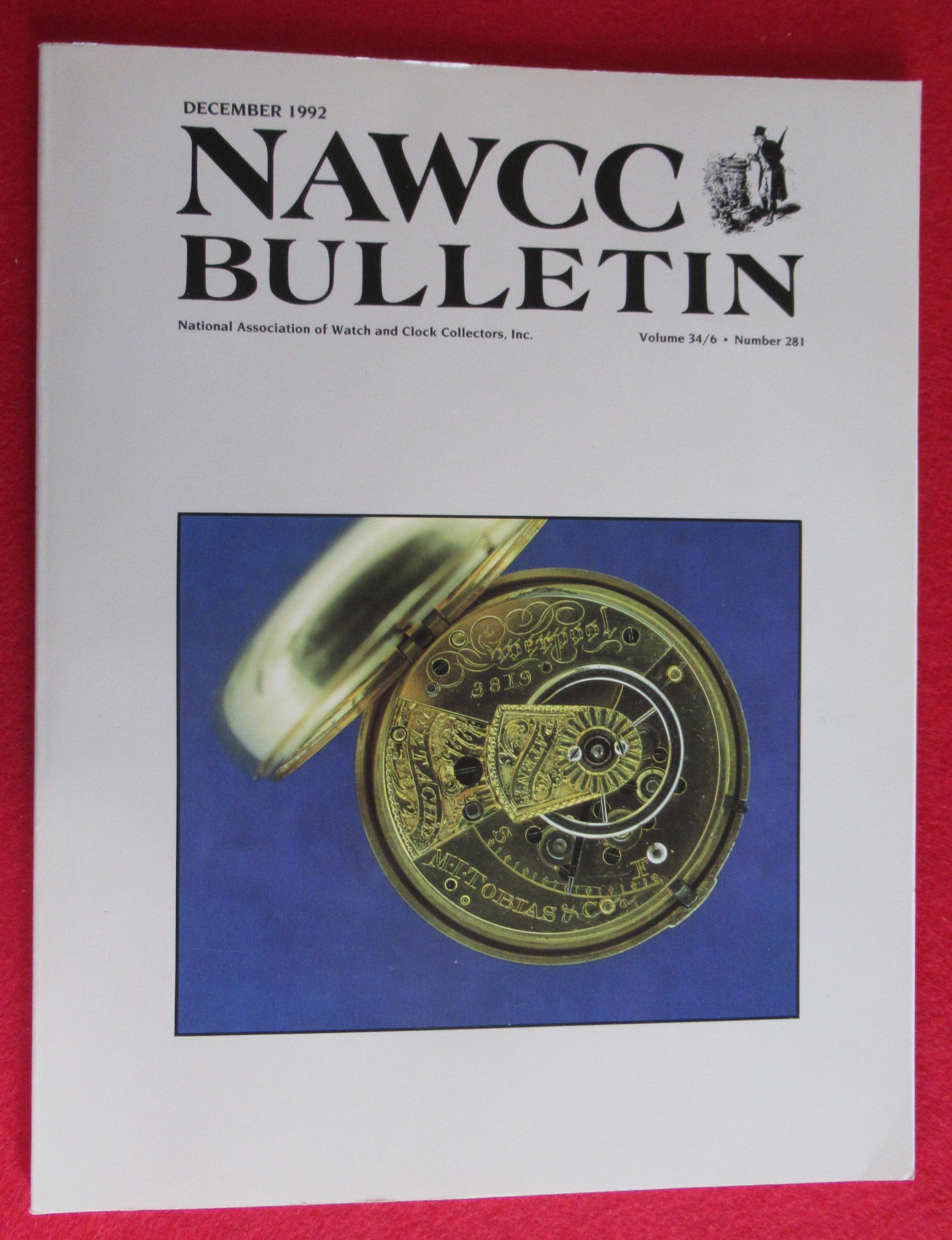 NAWCC Bulletin December 1992 Watch & Clock Collectors