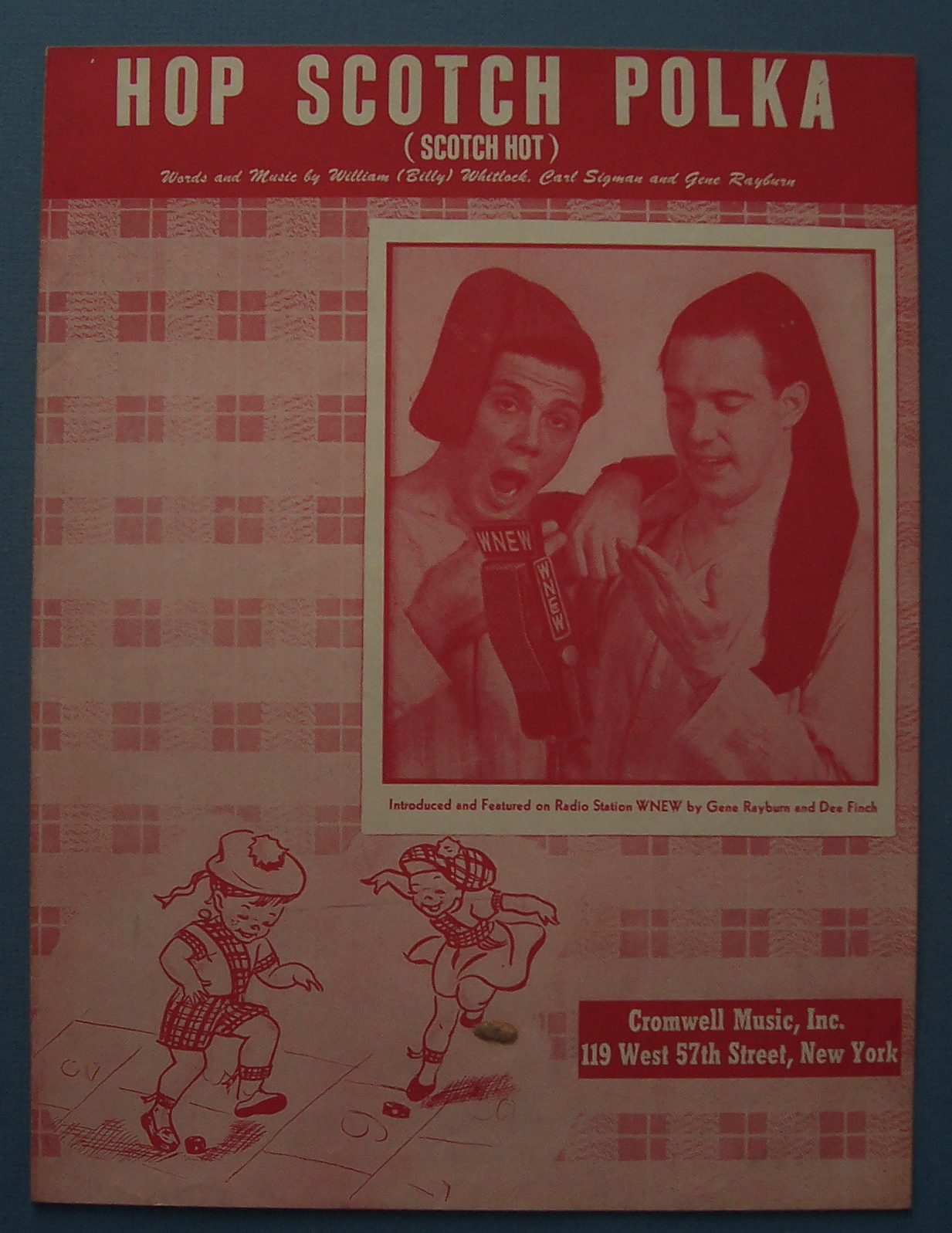 Sheet Music For 1949 Hop Scotch Polka (Rayburn & Finch)