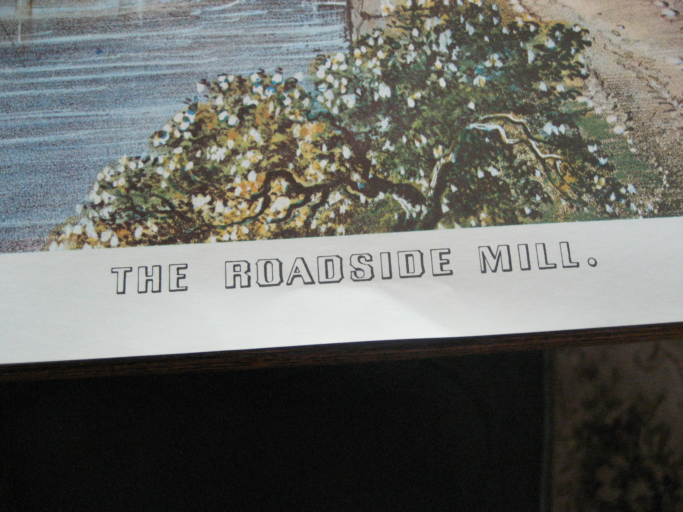 Currier & Ives The Roadside Mill