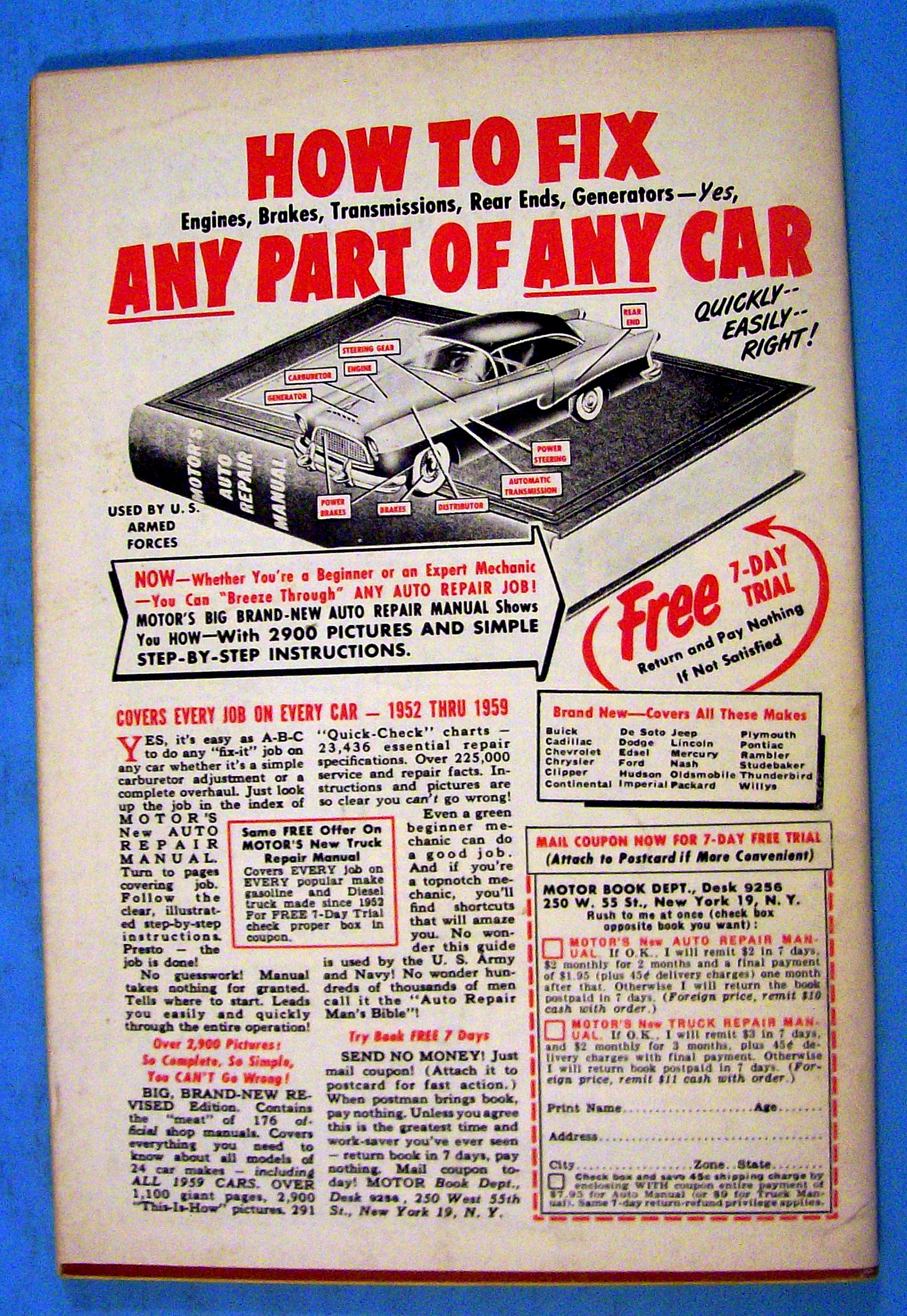 Rodding And Re-Styling June 1959 Total Contact Brakes
