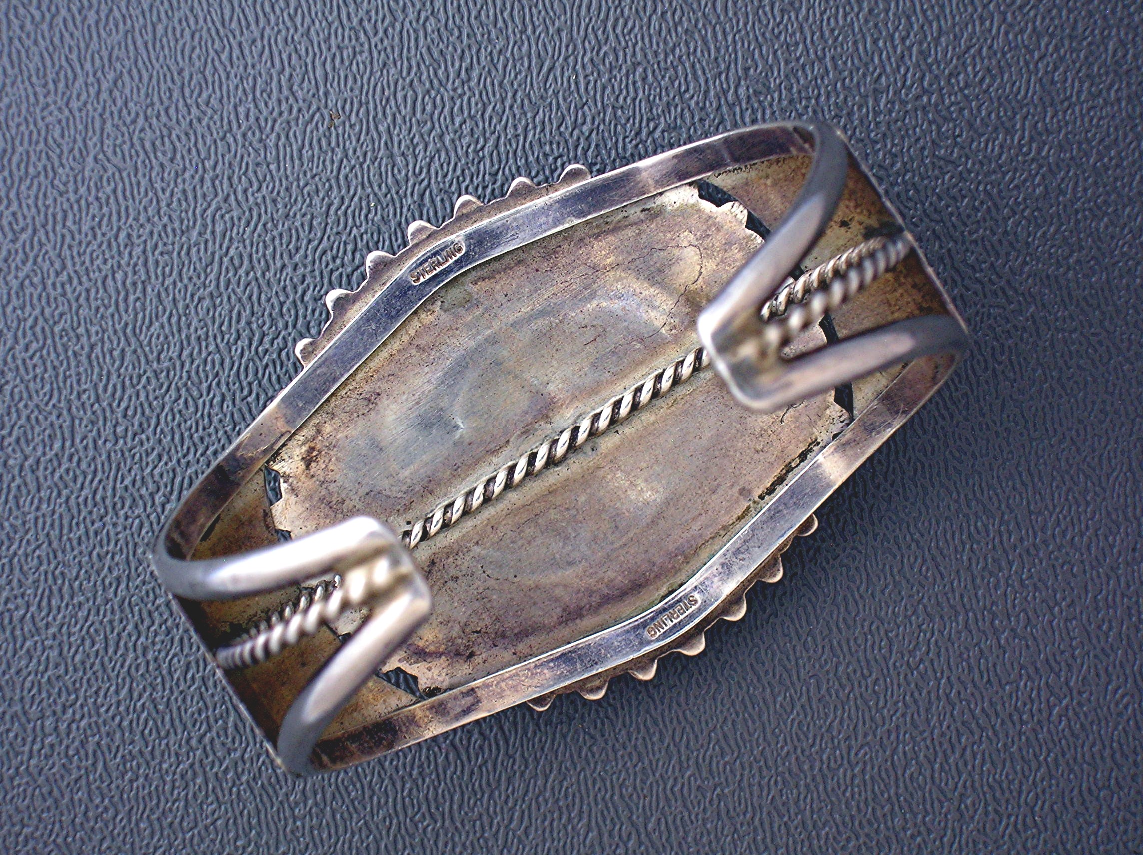 Eula Mae Begay Zuni Sterling Silver Turquoise Cuff