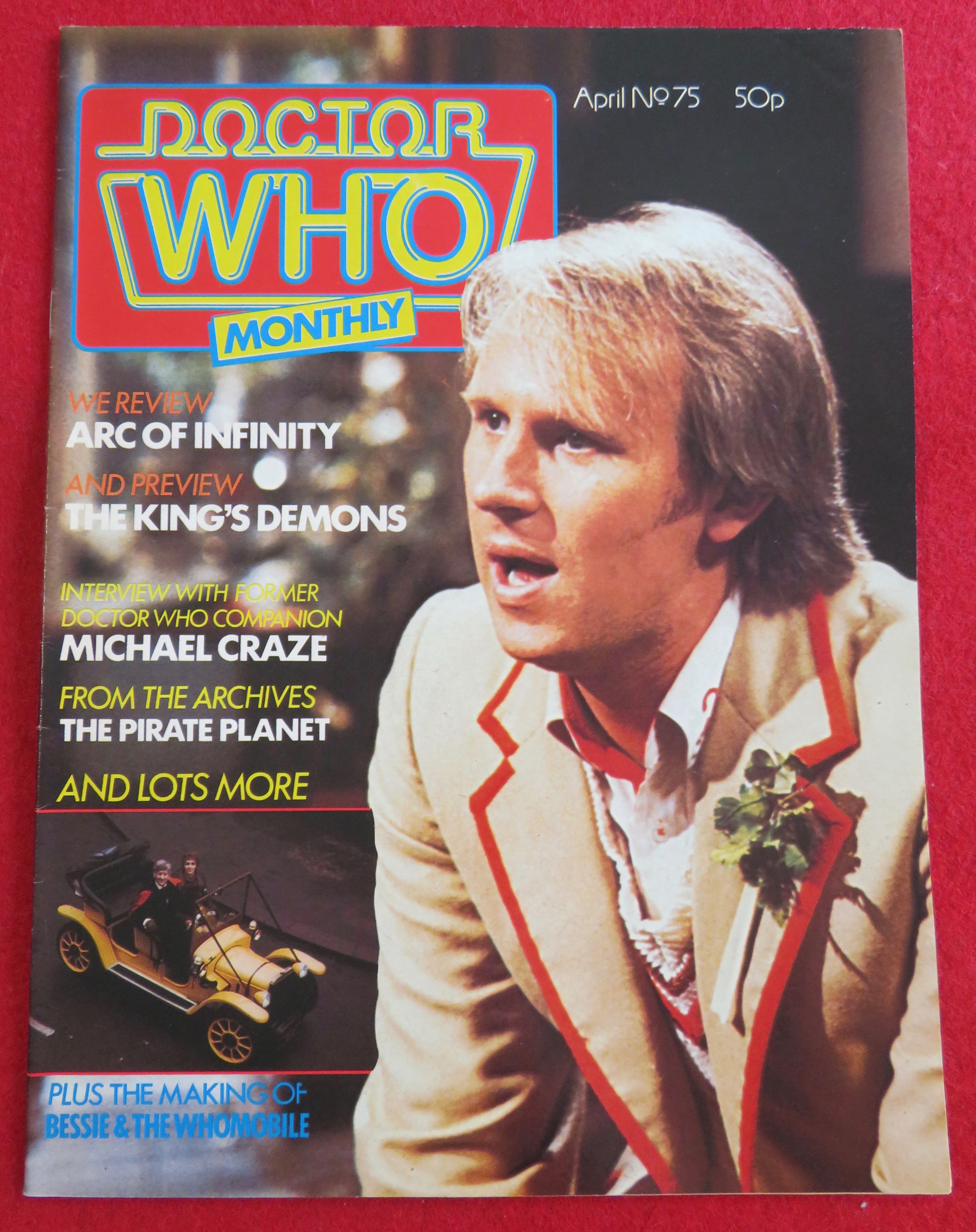 Doctor (Dr) Who Magazine April 1983 King's Demons