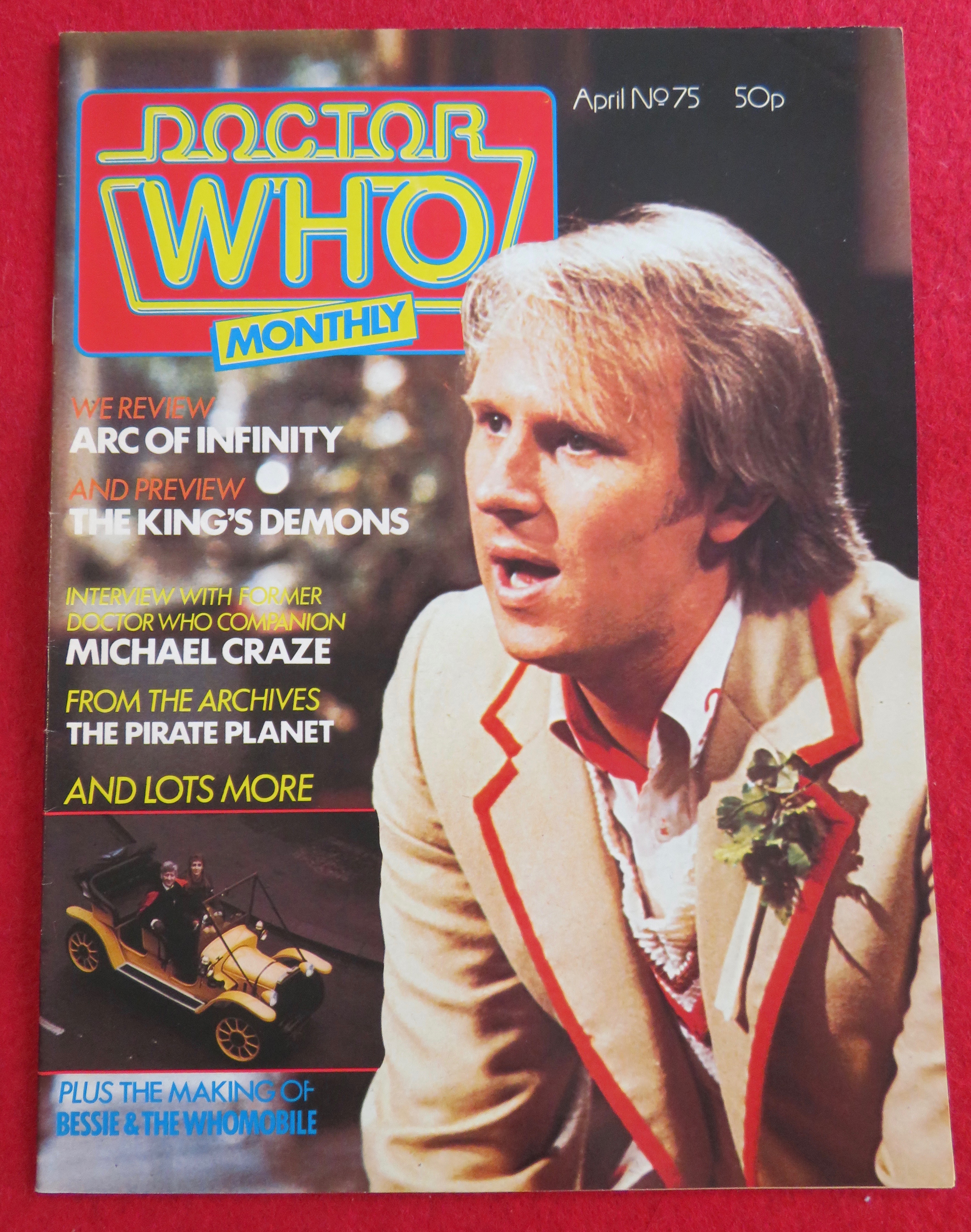 Doctor (Dr) Who Magazine April 1983 King's Demons