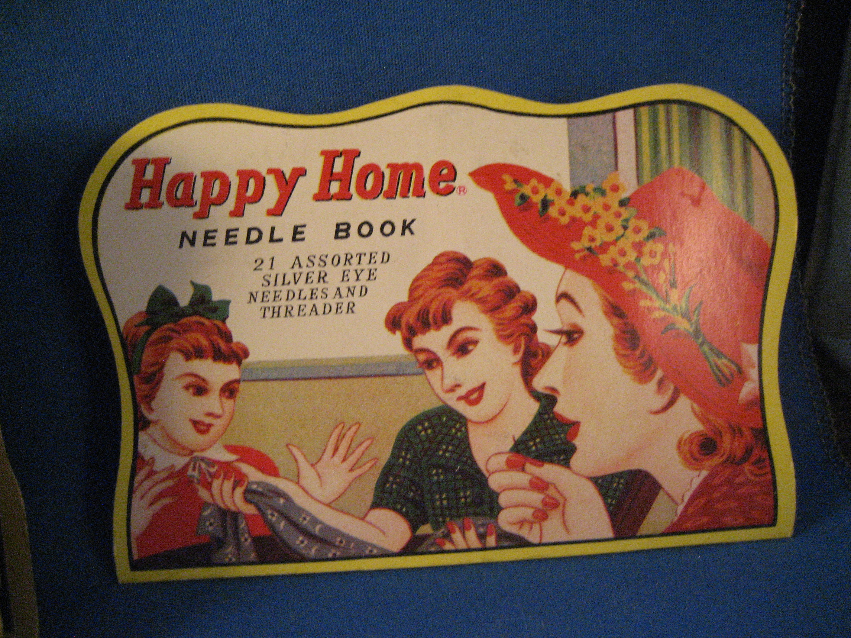 Two Vintage Needle Books