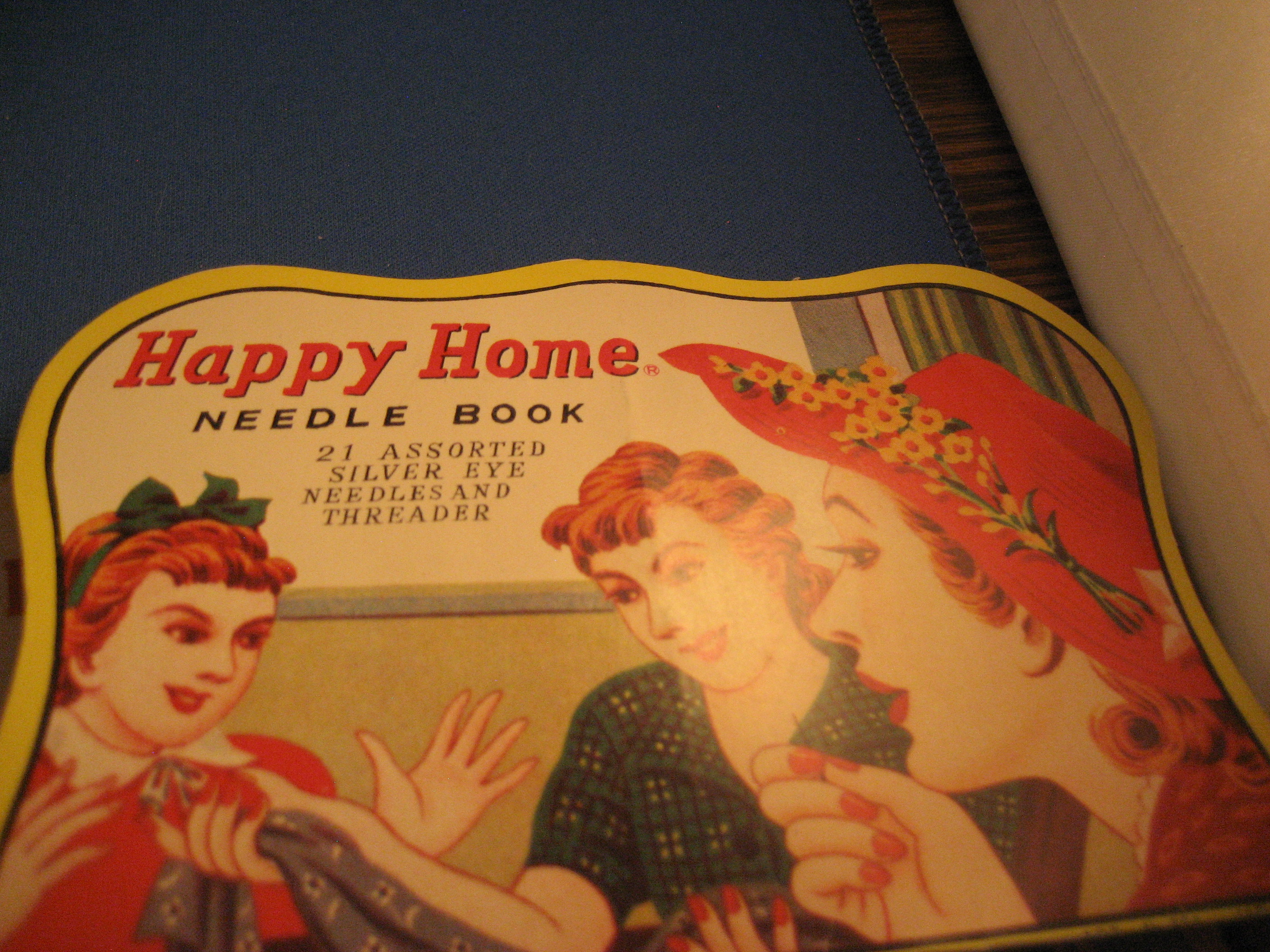 Two Vintage Needle Books