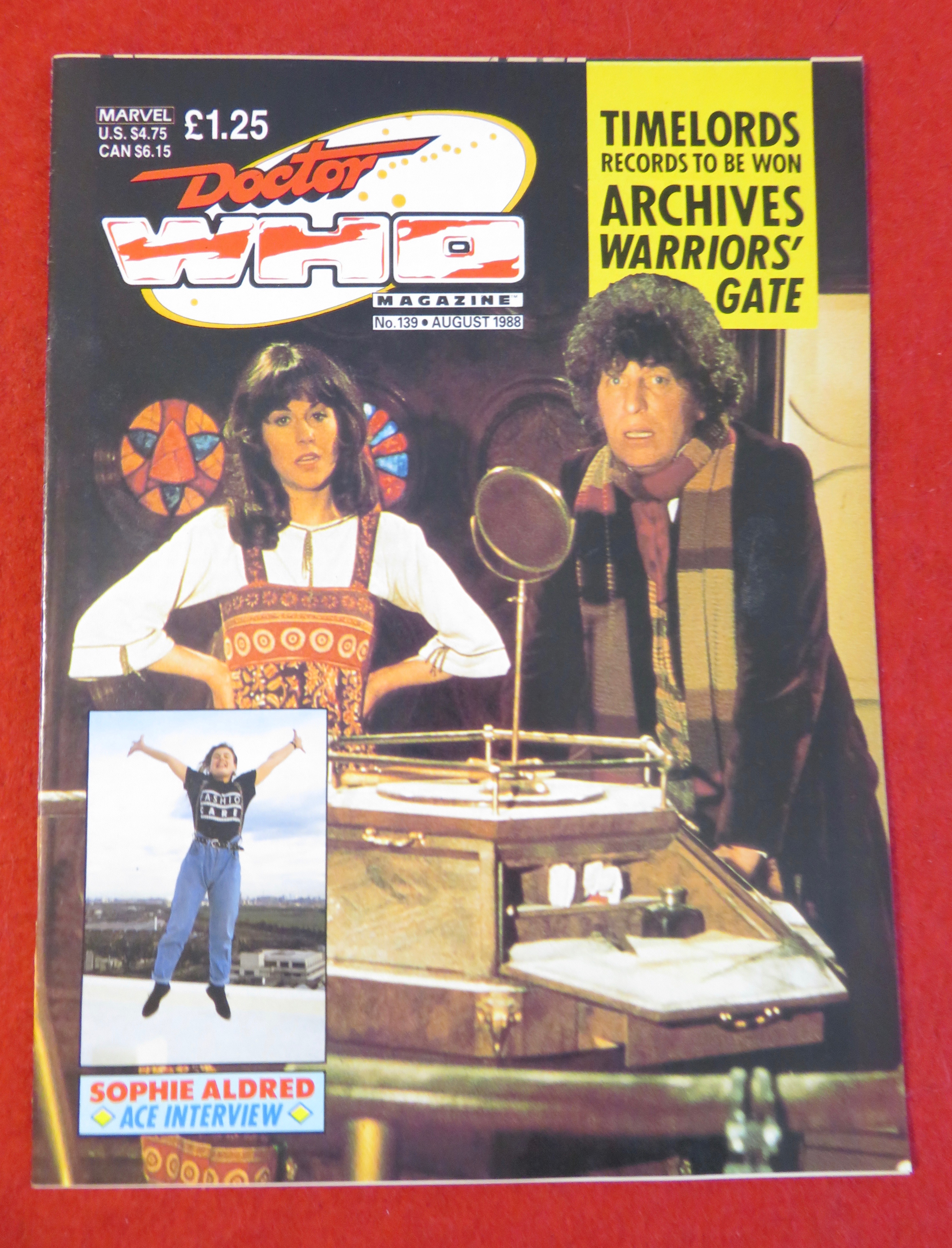 Doctor (Dr) Who Magazine August 1988 Timelords