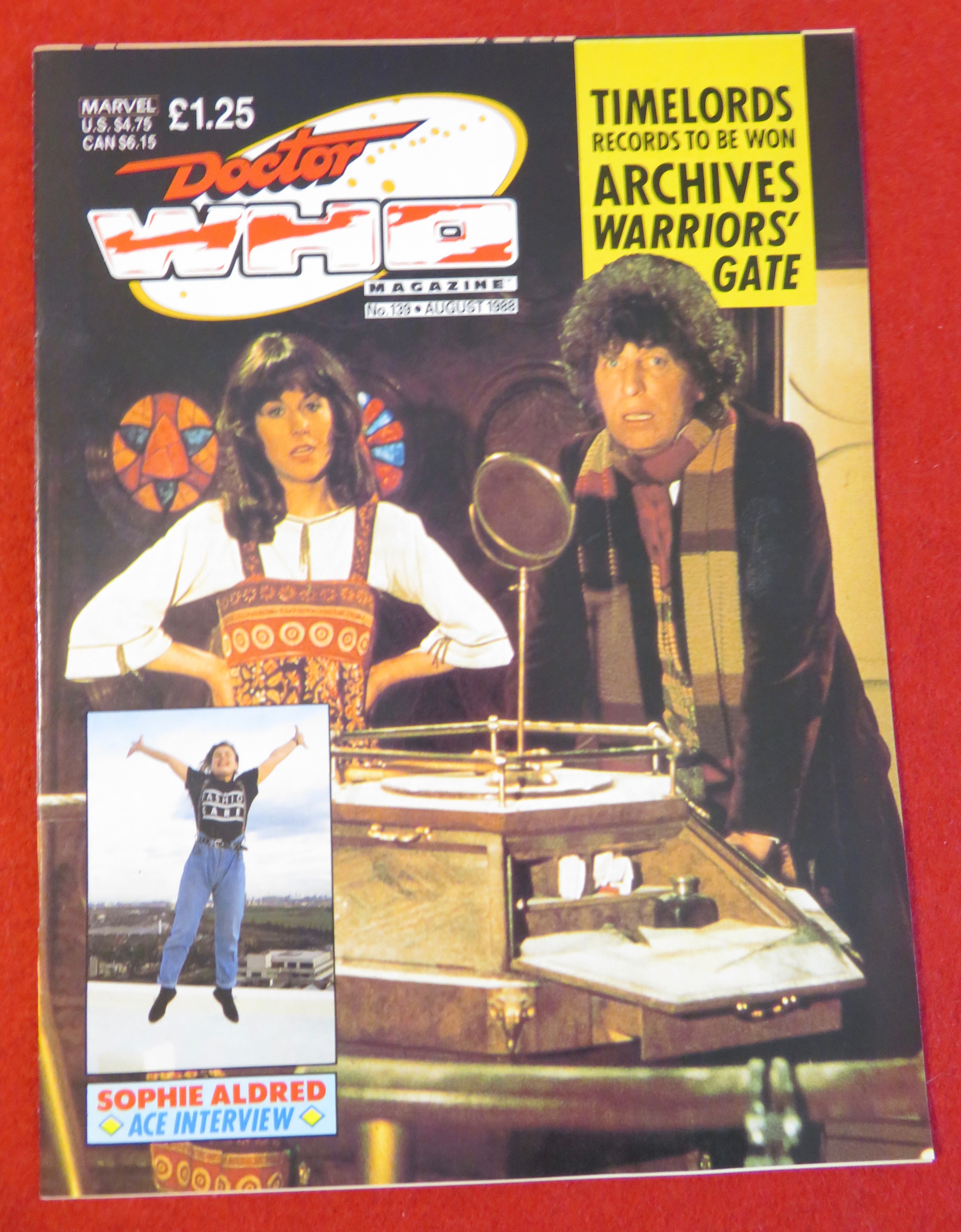 Doctor (Dr) Who Magazine August 1988 Timelords
