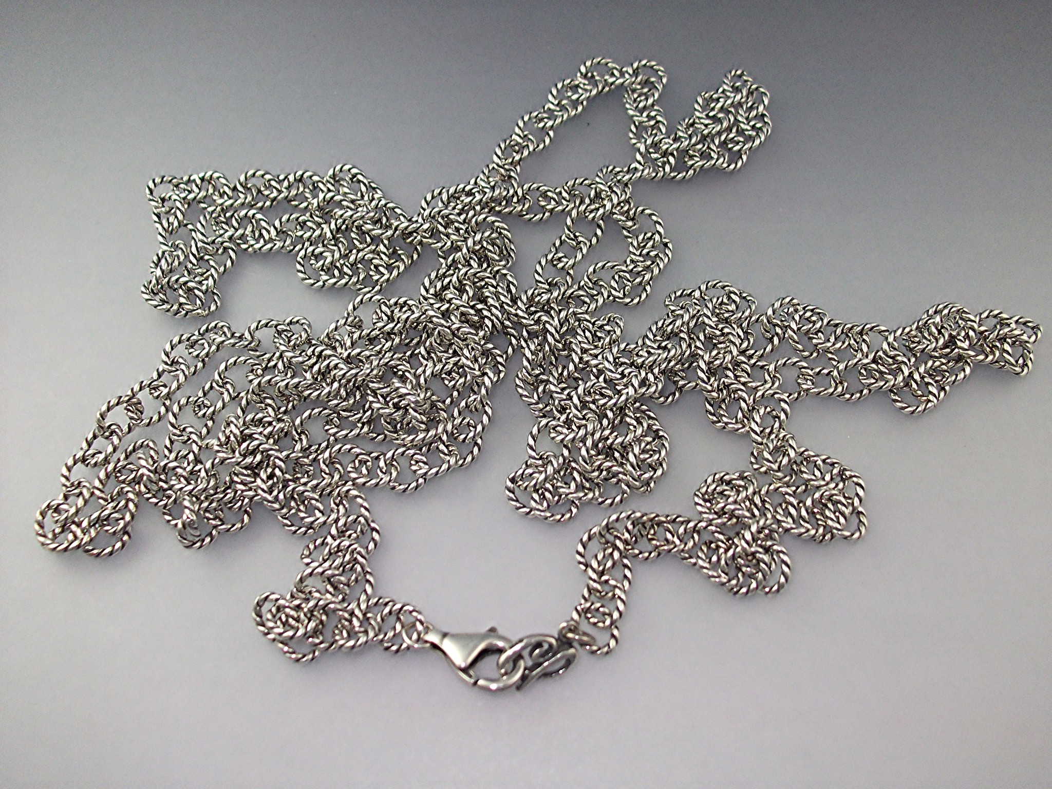 Necklace Sterling Silver 59 inches Chain