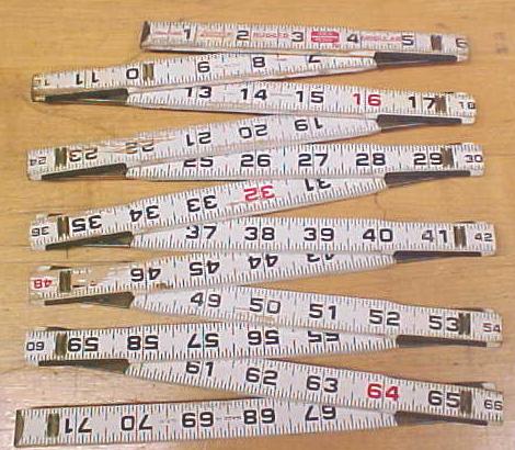 Lufkin Modular Red End Rule No. 646 Brick Scales