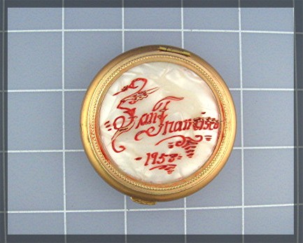 Compact San Francisco 1953 Souvenir