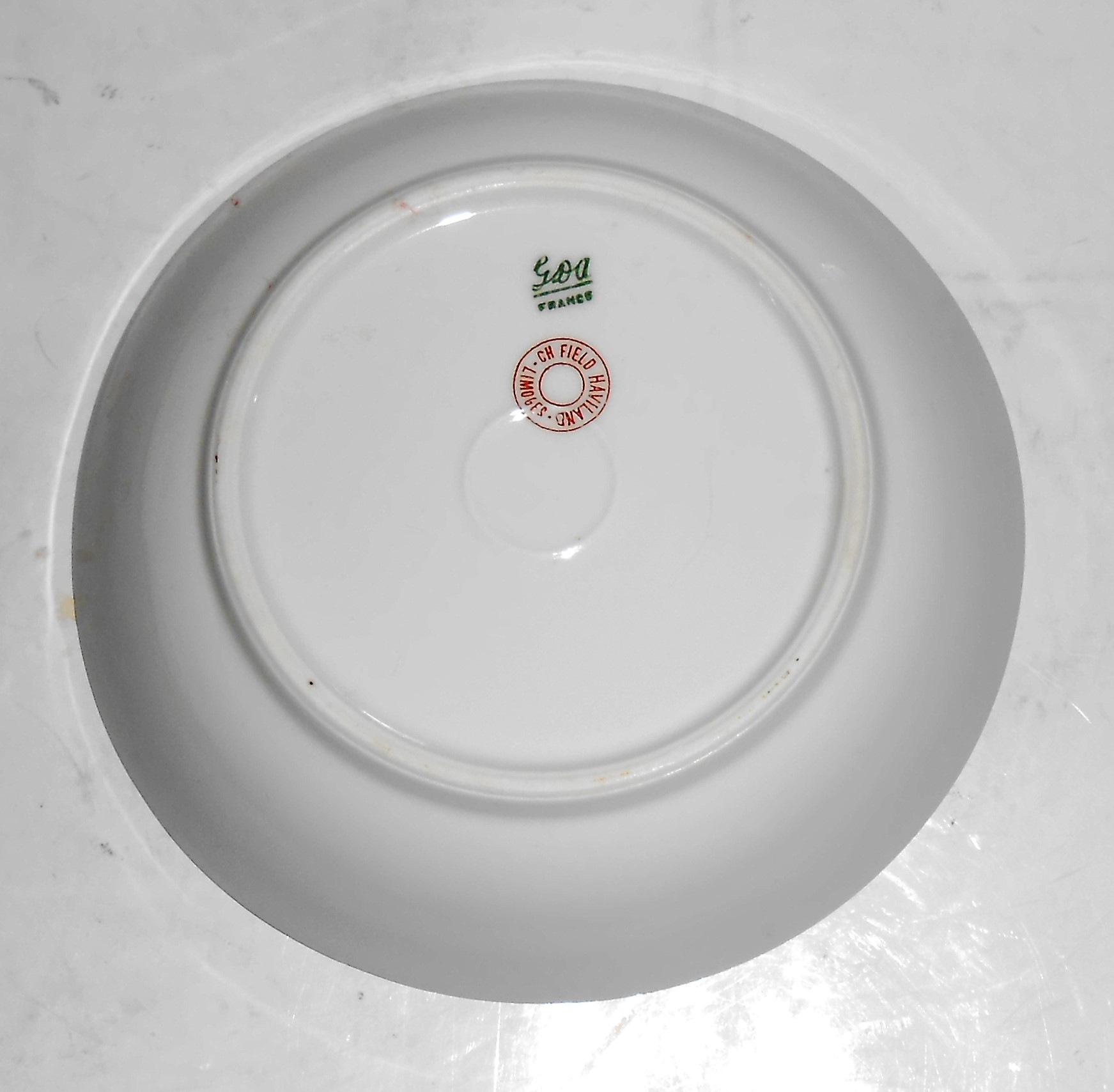 Chas Field Haviland Limoges Pink Roses Fruit Bowl