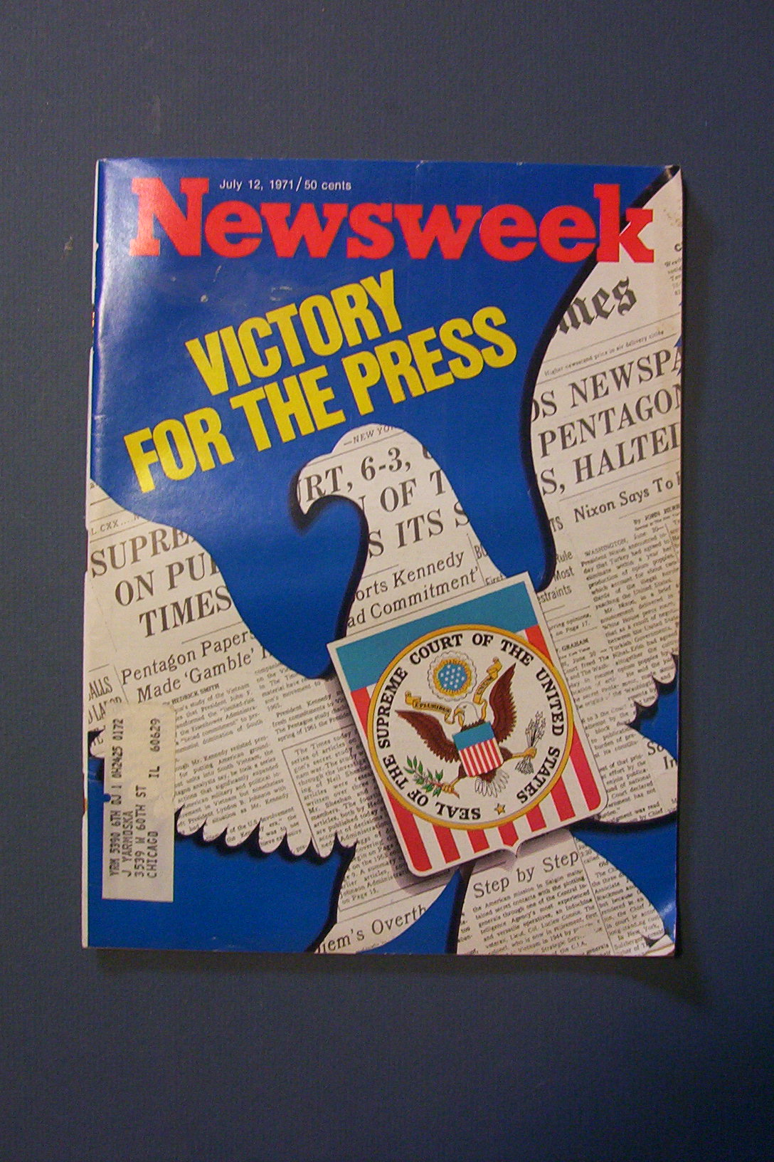 Newsweek Magazine - July  12,  1971
