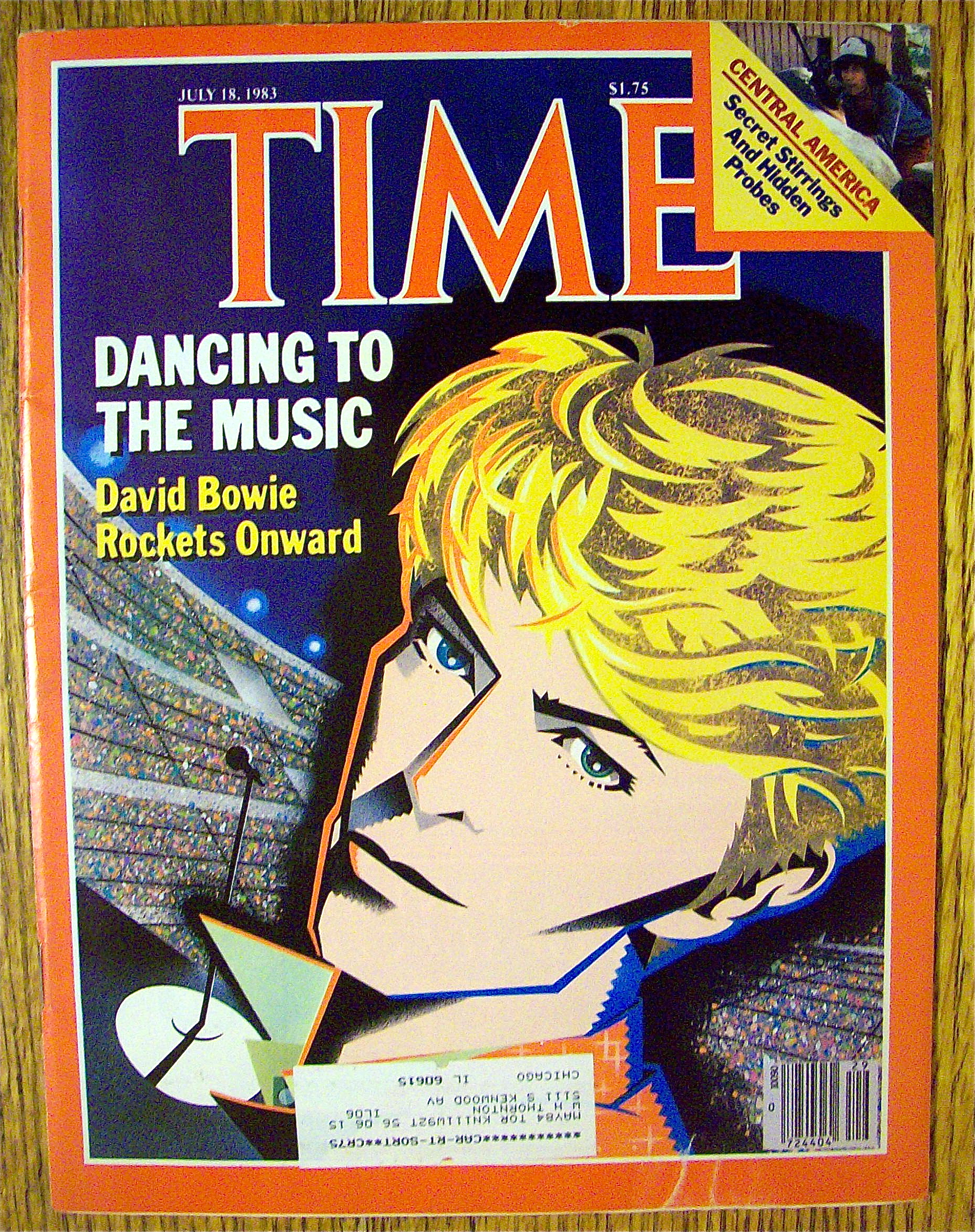 Time Magazine-July 18, 1983-David Bowie