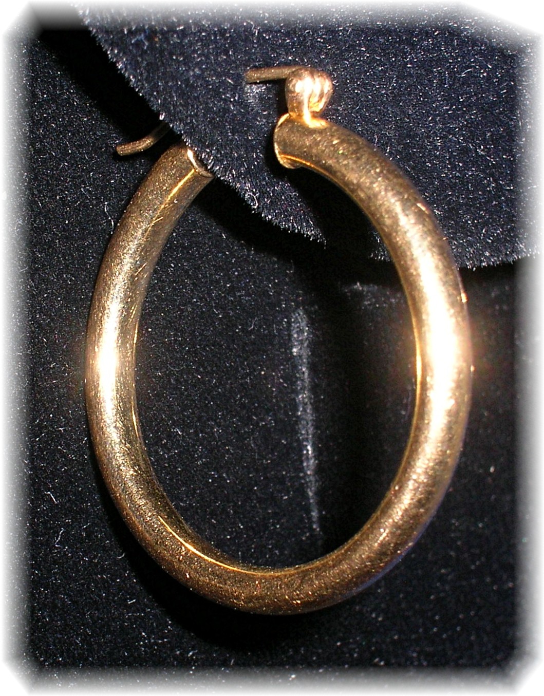 14K Yellow Gold Hoop Earrings