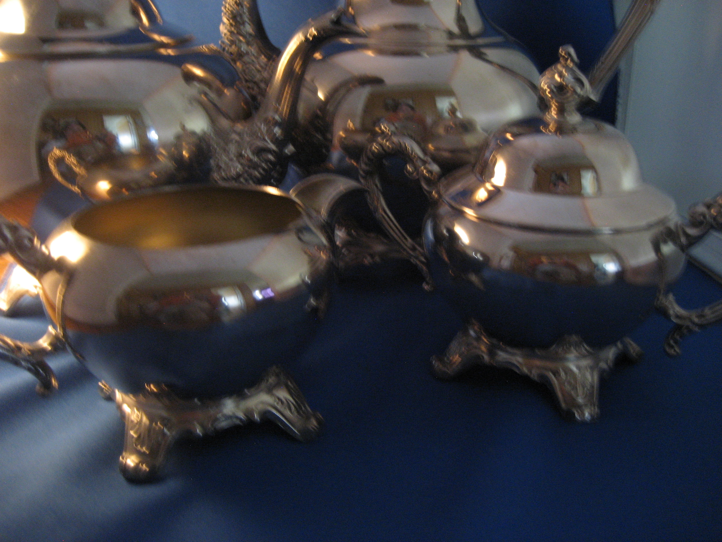 William Rogers Silver Tea and Coffee Set
