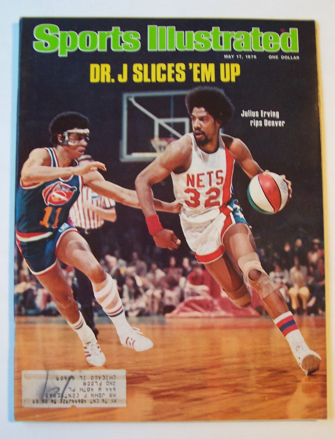 Sports Illustrated Magazine-May 17, 1976-Julius Erving