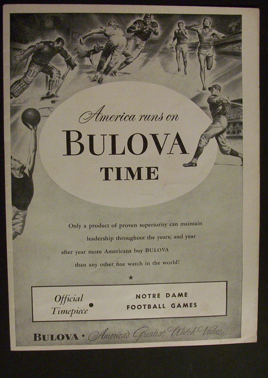 1951  Bulova  Time