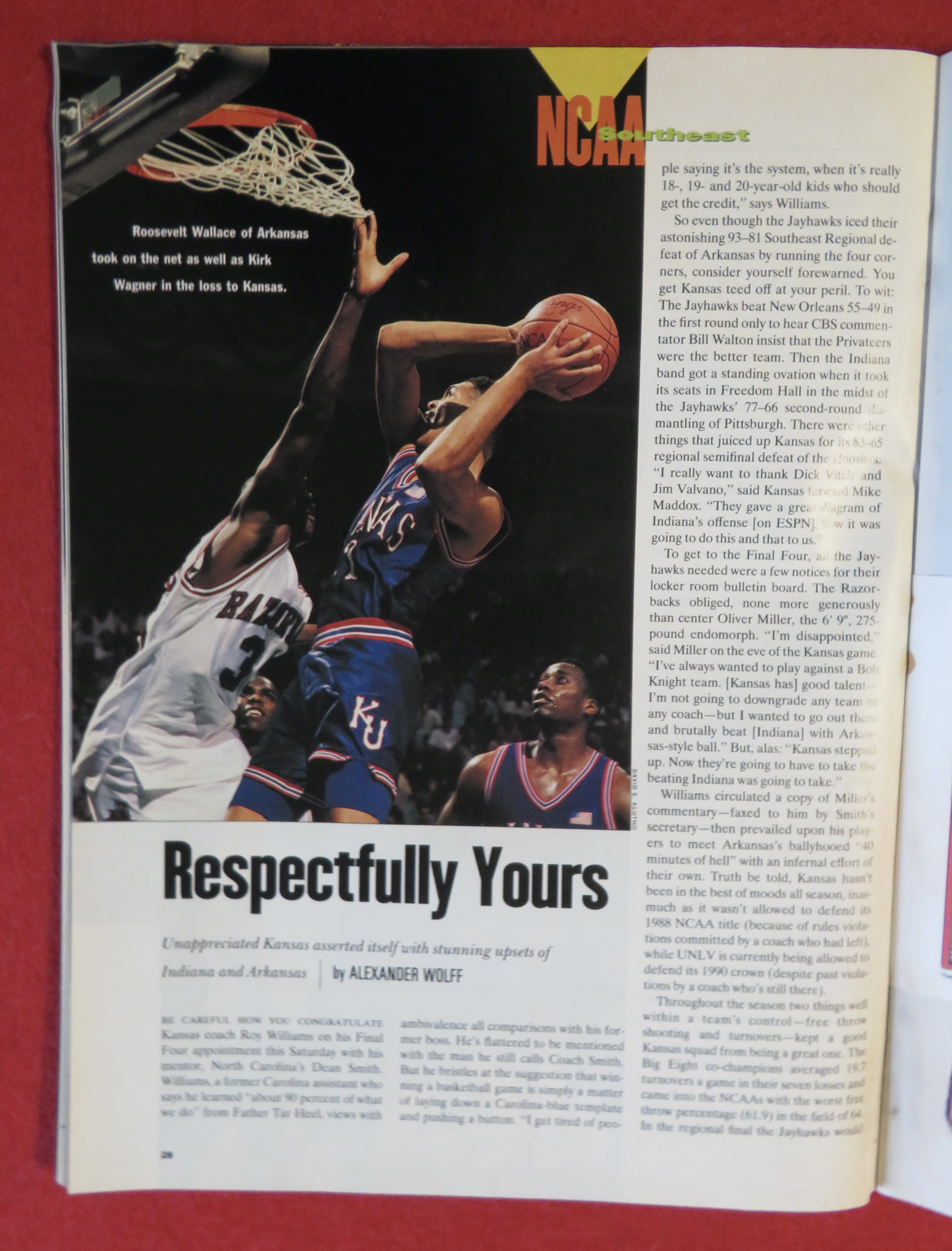 Sports Illustrated Magazine-April 1, 1991-Mark Randall