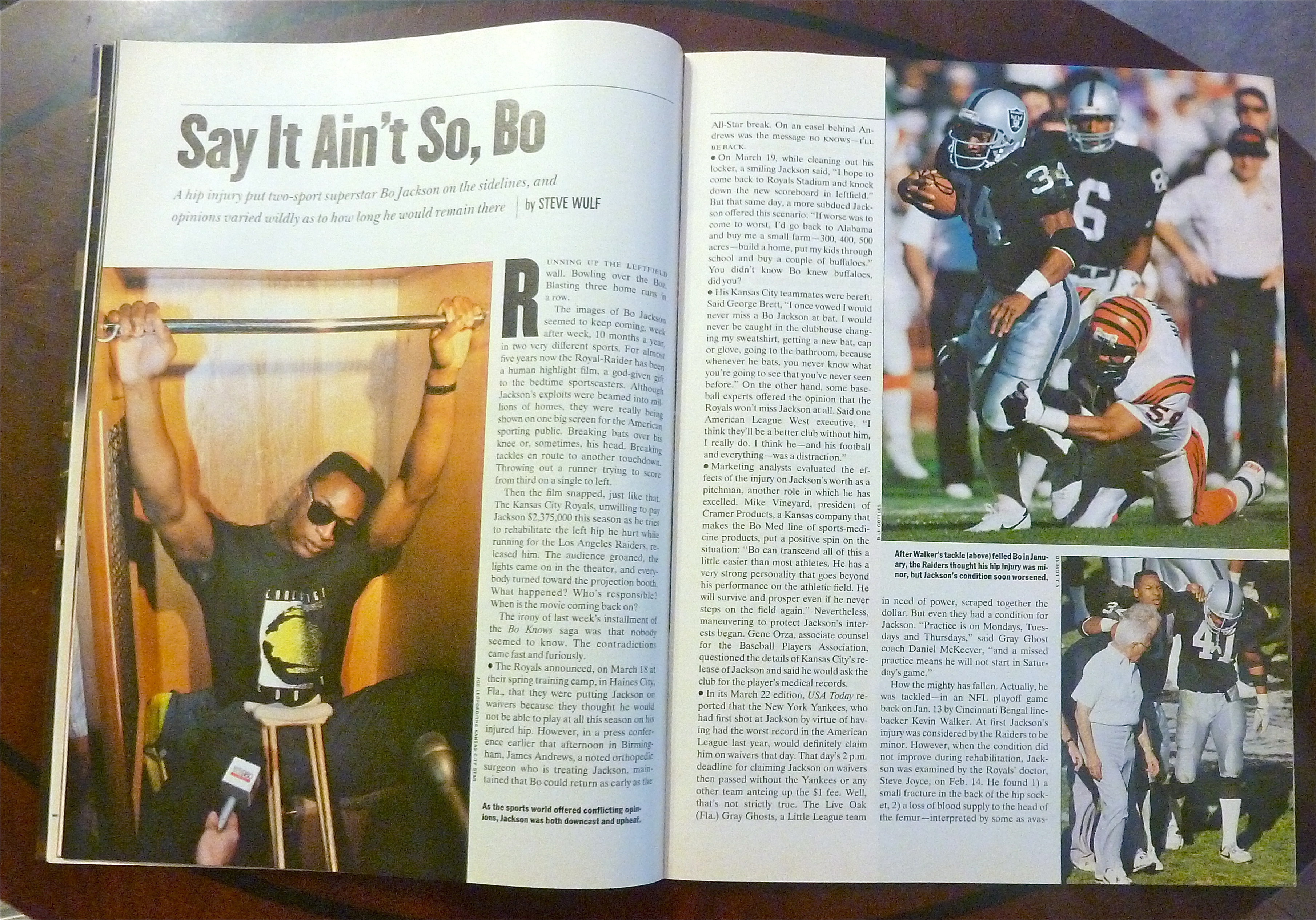 Sports Illustrated Magazine-April 1, 1991-Mark Randall