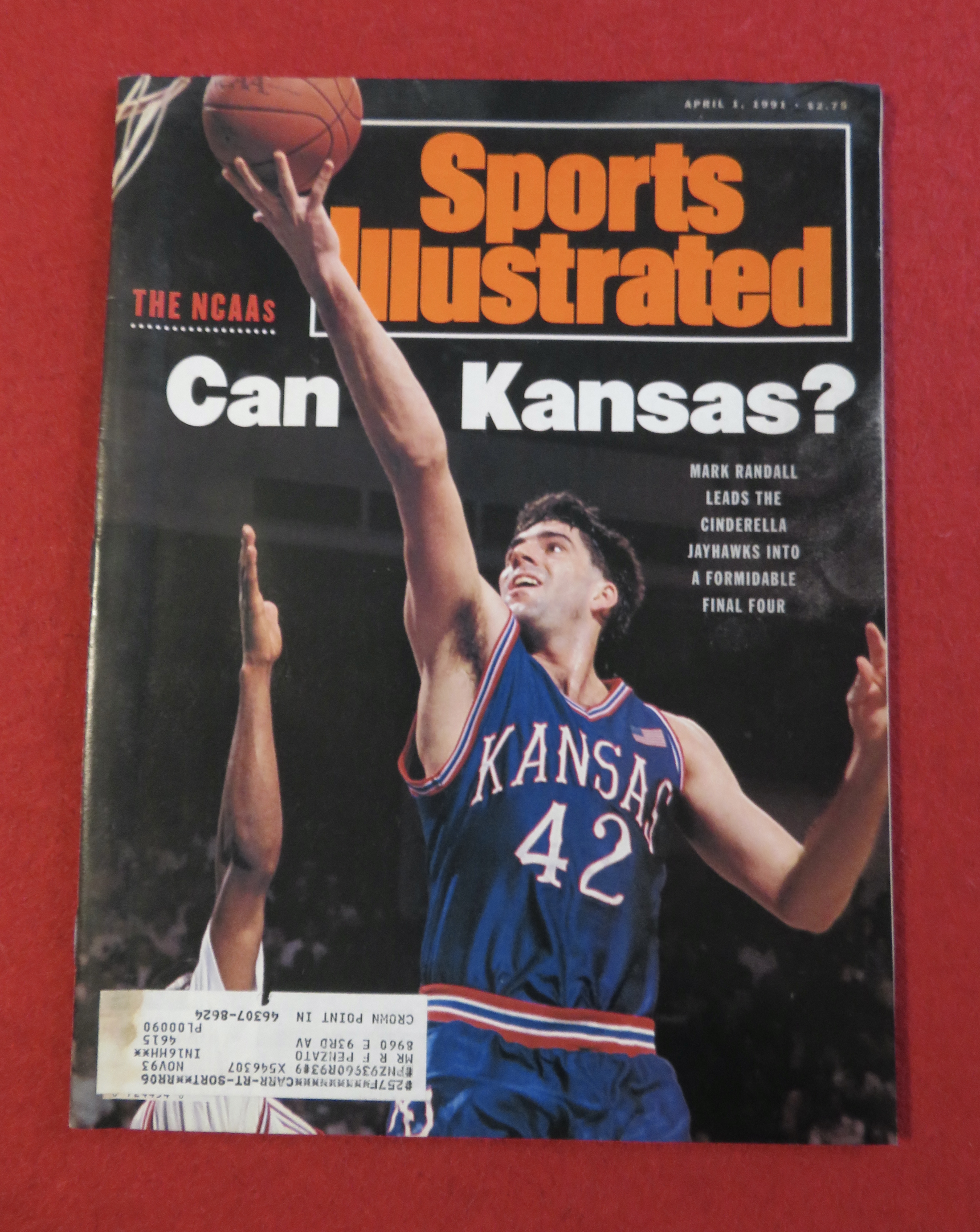 Sports Illustrated Magazine-April 1, 1991-Mark Randall