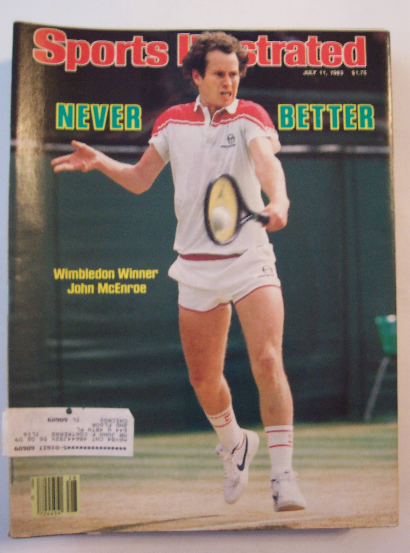 Sports Illustrated Magazine-July 11, 1983-John McEnroe