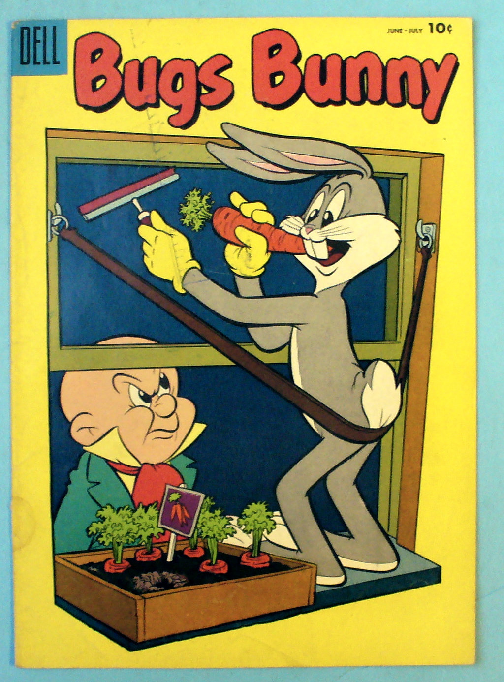 Bugs Bunny Comic Cover - June/July 1955
