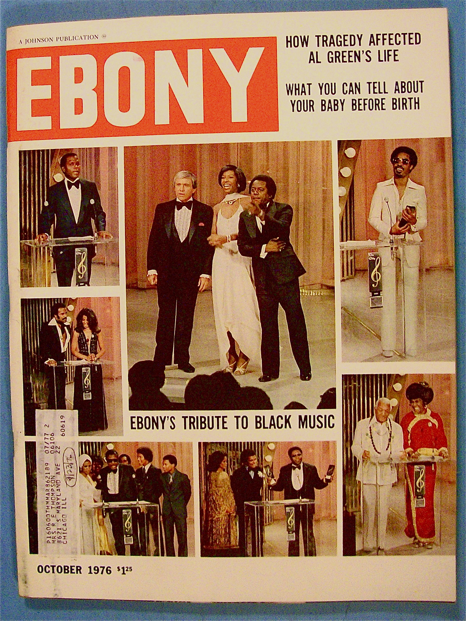 Ebony Magazine-October 1976-Ebony's Tribute Black Music